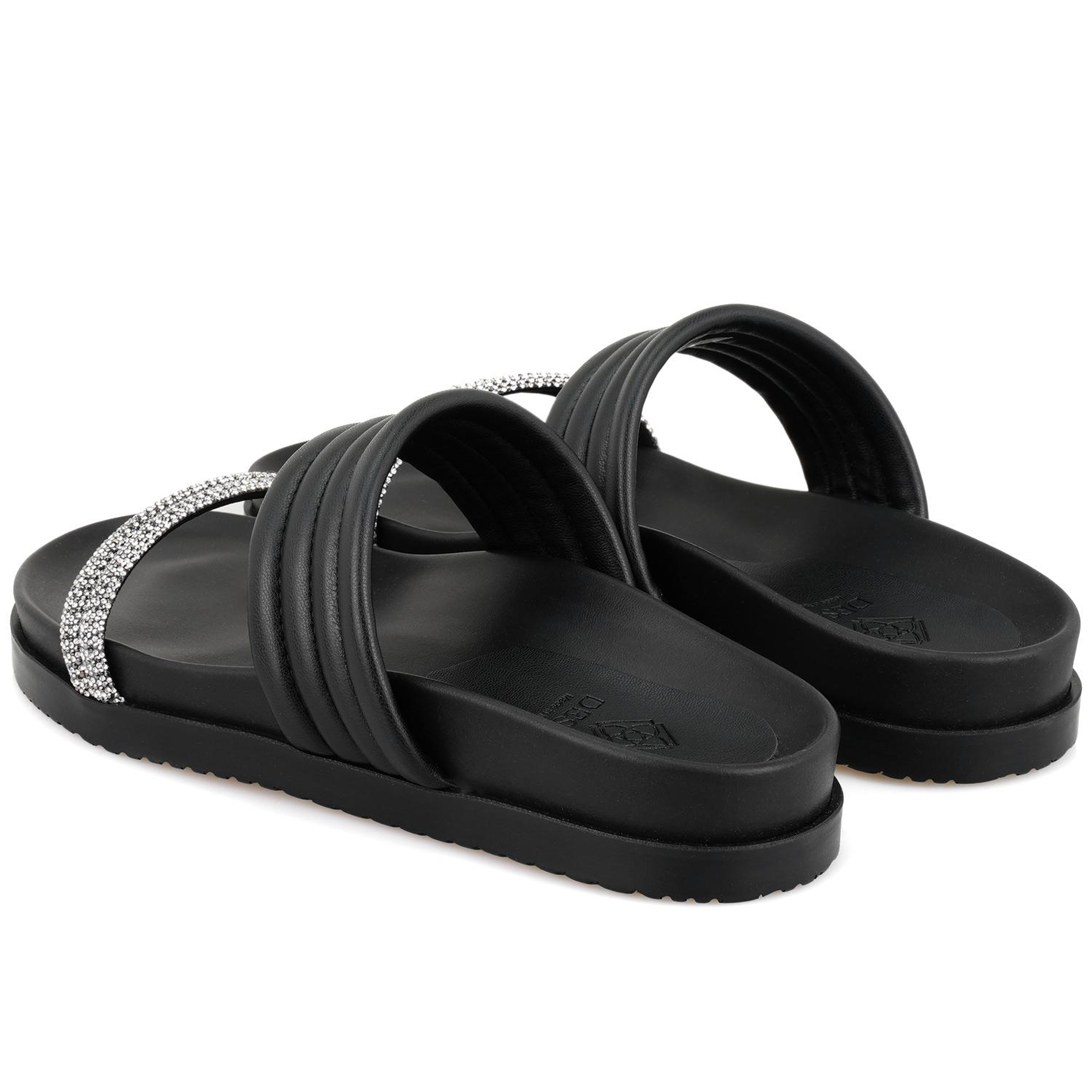 Emilo Siyah Kadın DesaComfort Tabanlı Terlik