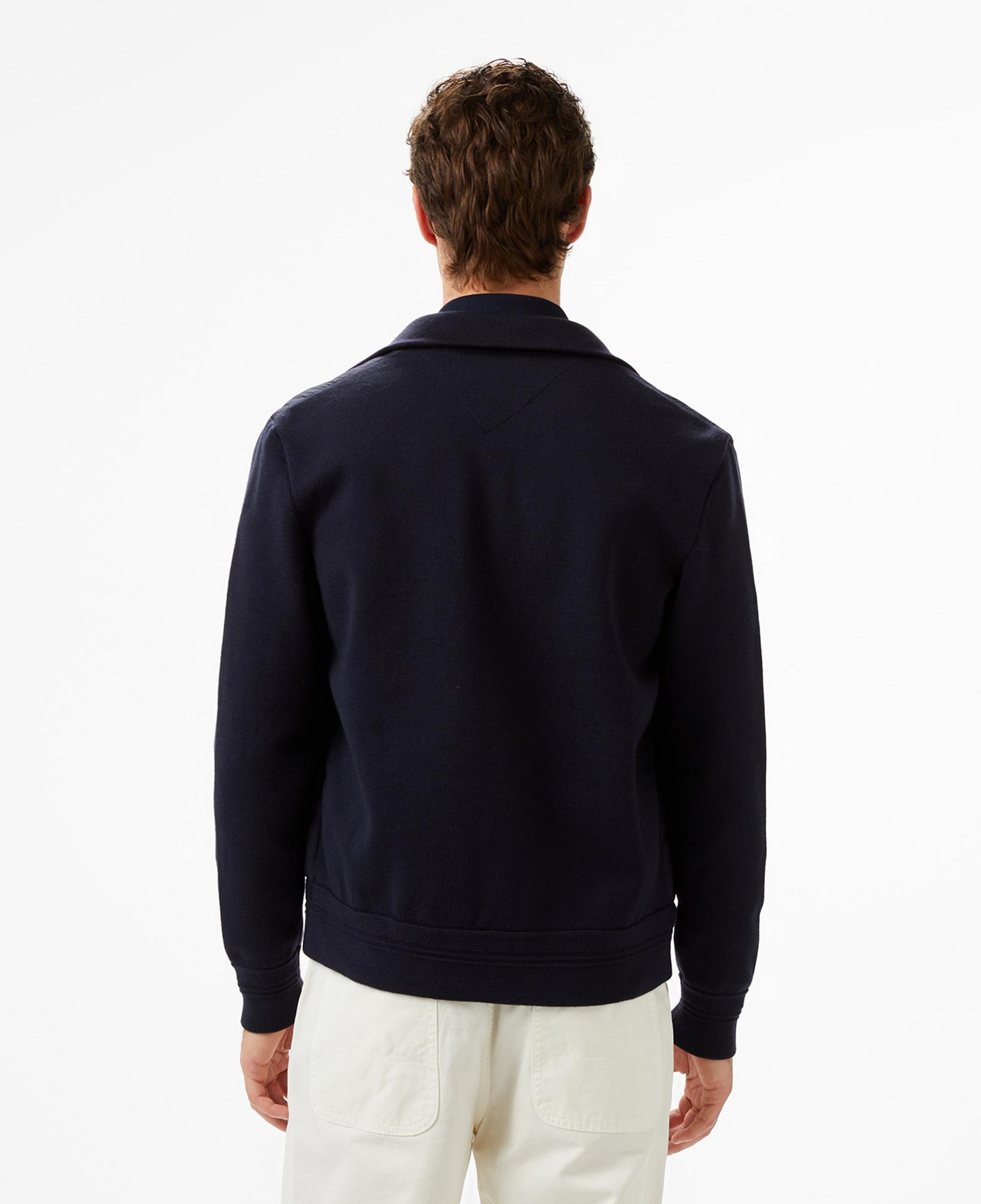 Tommy Hilfiger Mixed Media Erkek Lacivert Ceket