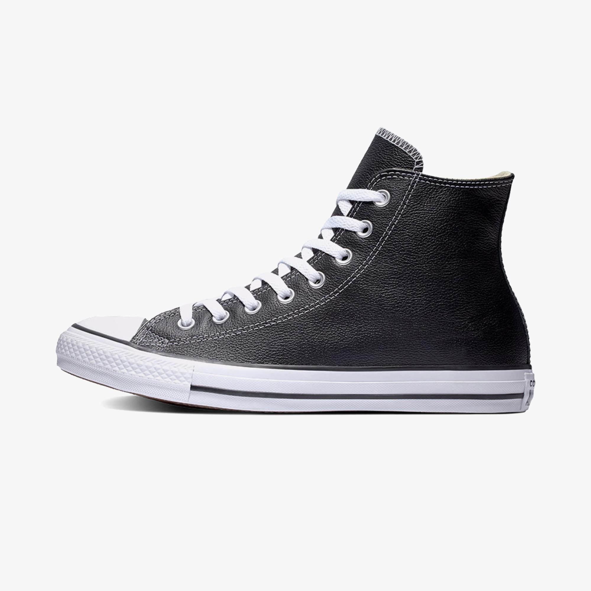 Converse Chuck Taylor All Star Unisex Siyah Deri Sneaker