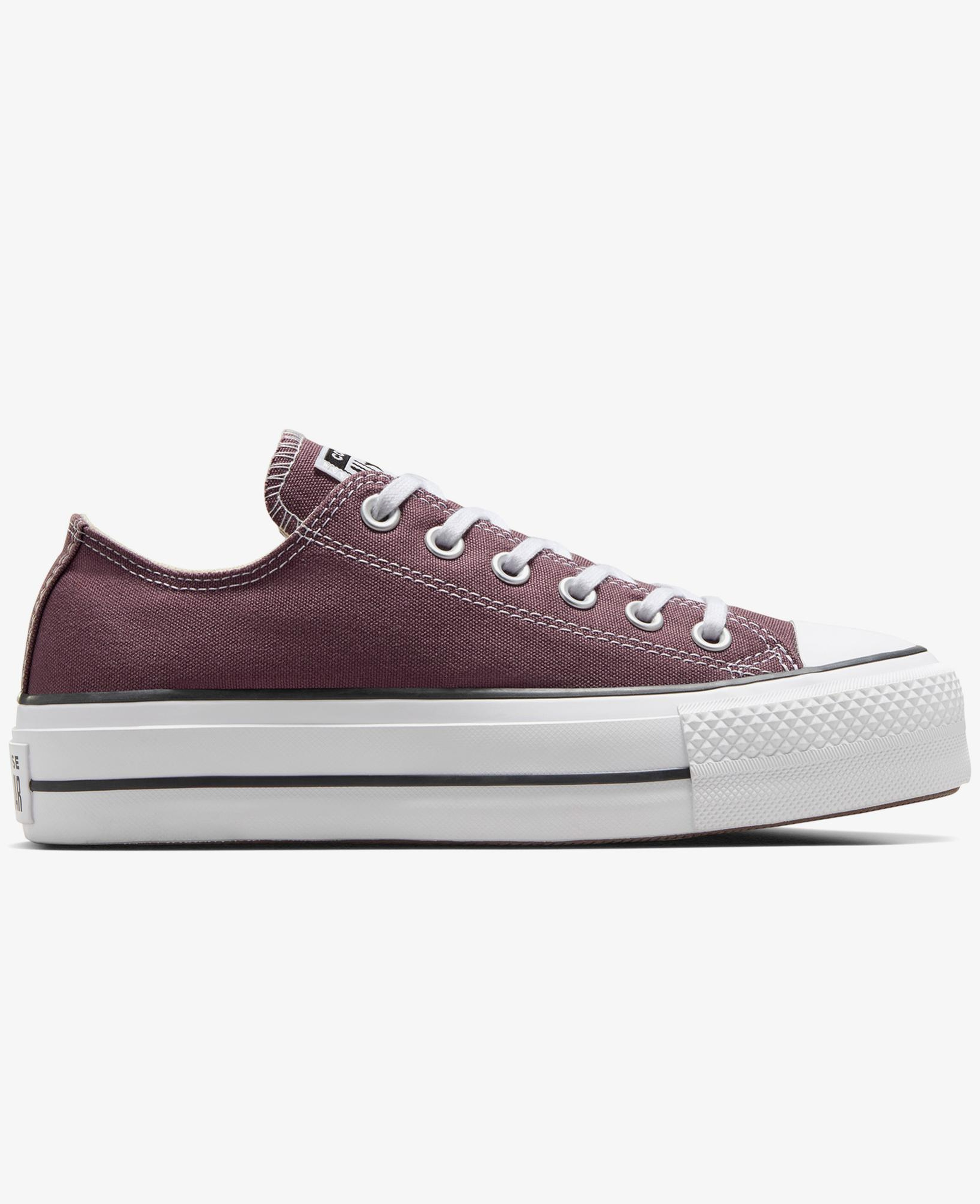 Converse Chuck Taylor All Star Lift Kadın Bordo Platform Sneaker
