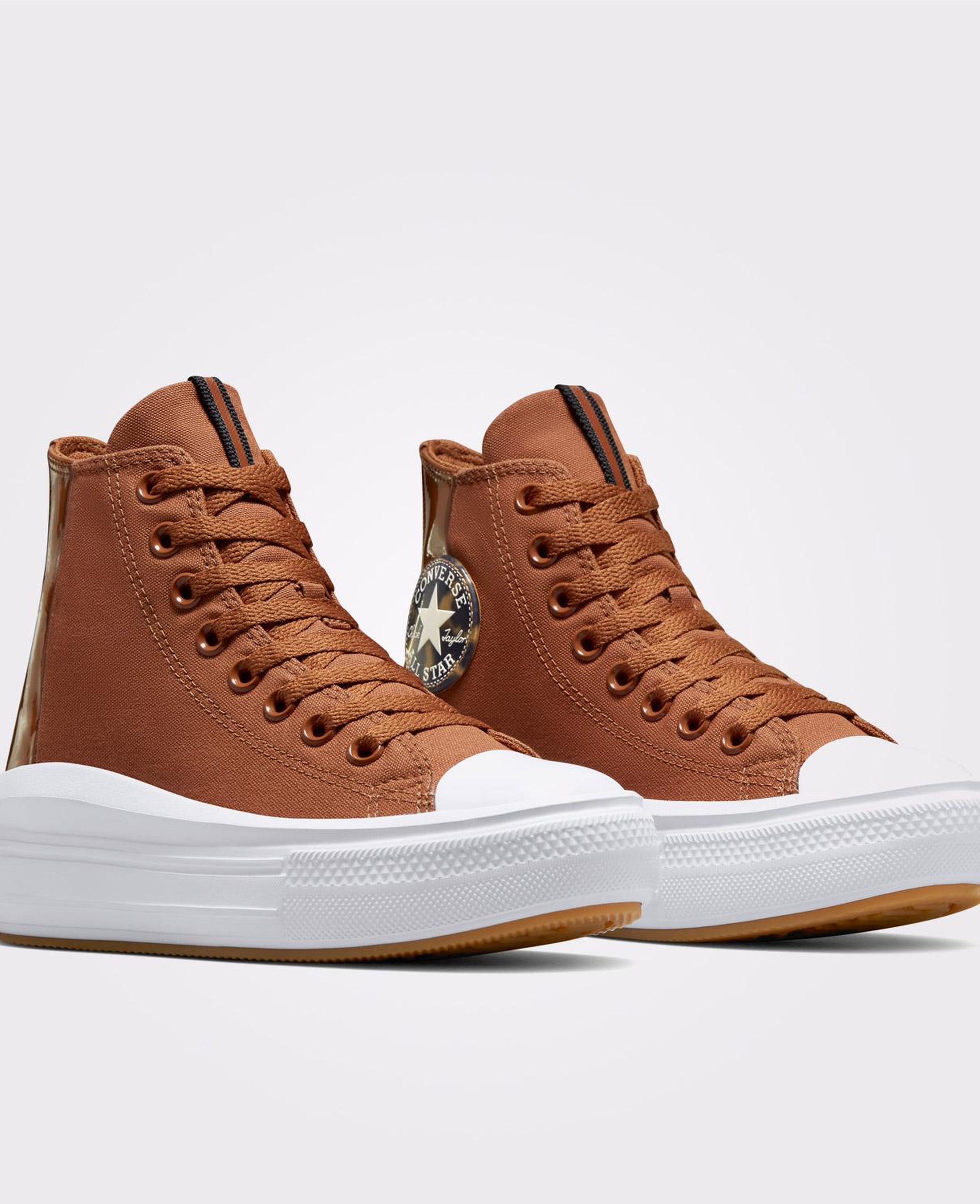Converse Chuck Taylor All Star Move Platform Tortoise Kadın Kahverengi Sneaker