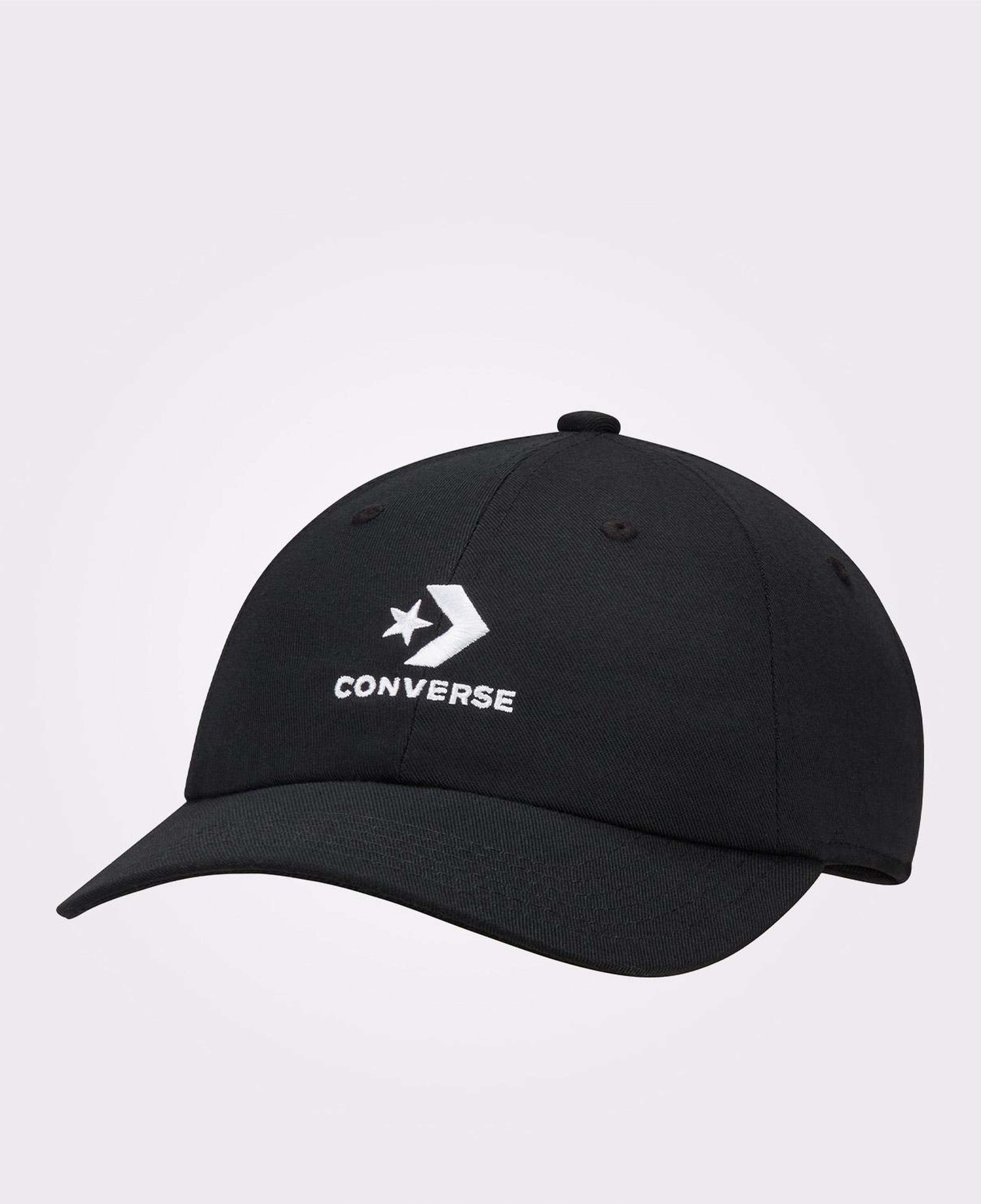 Converse Logo Lock-Up Unisex Siyah Şapka