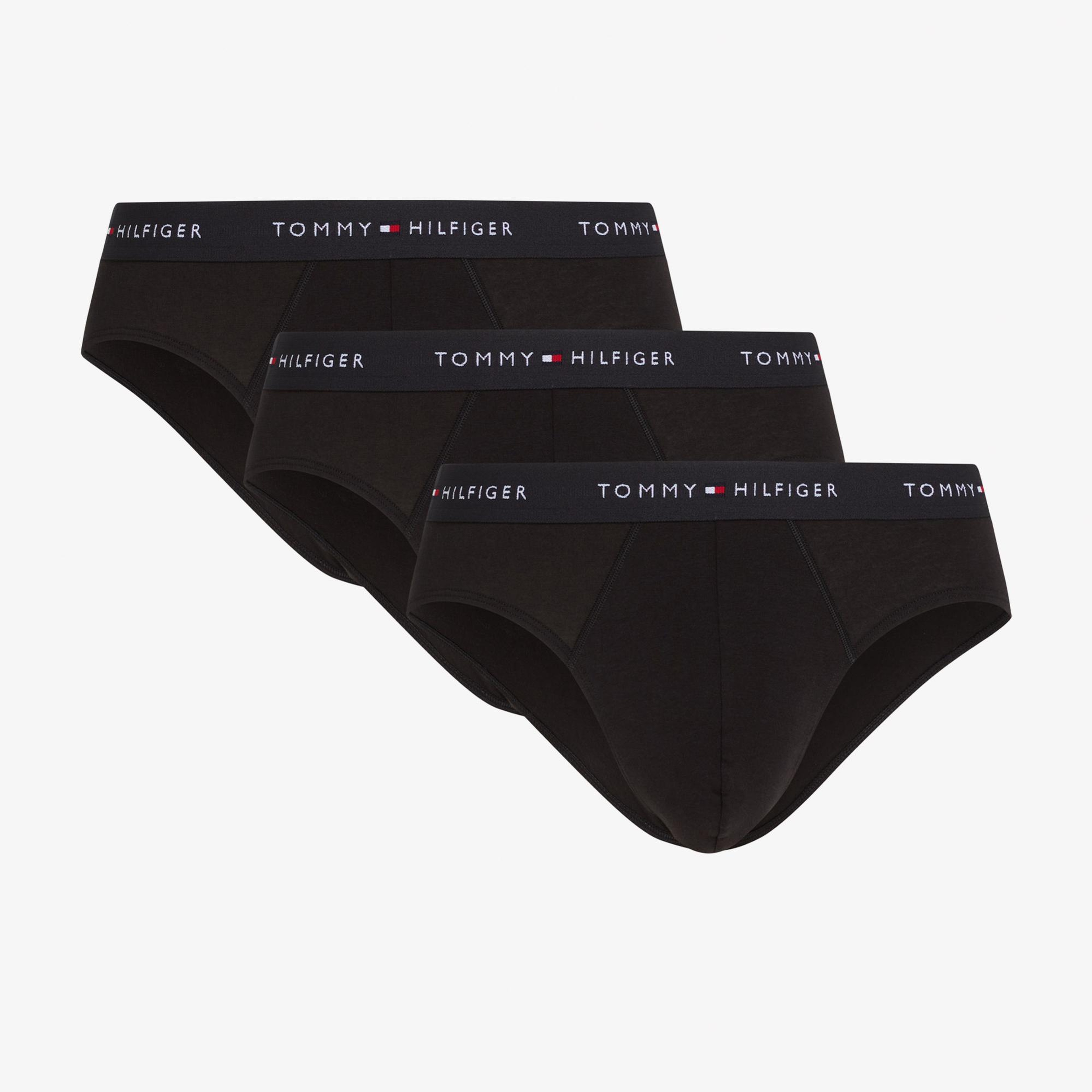 Tommy Hilfiger Signature Erkek Siyah Slip