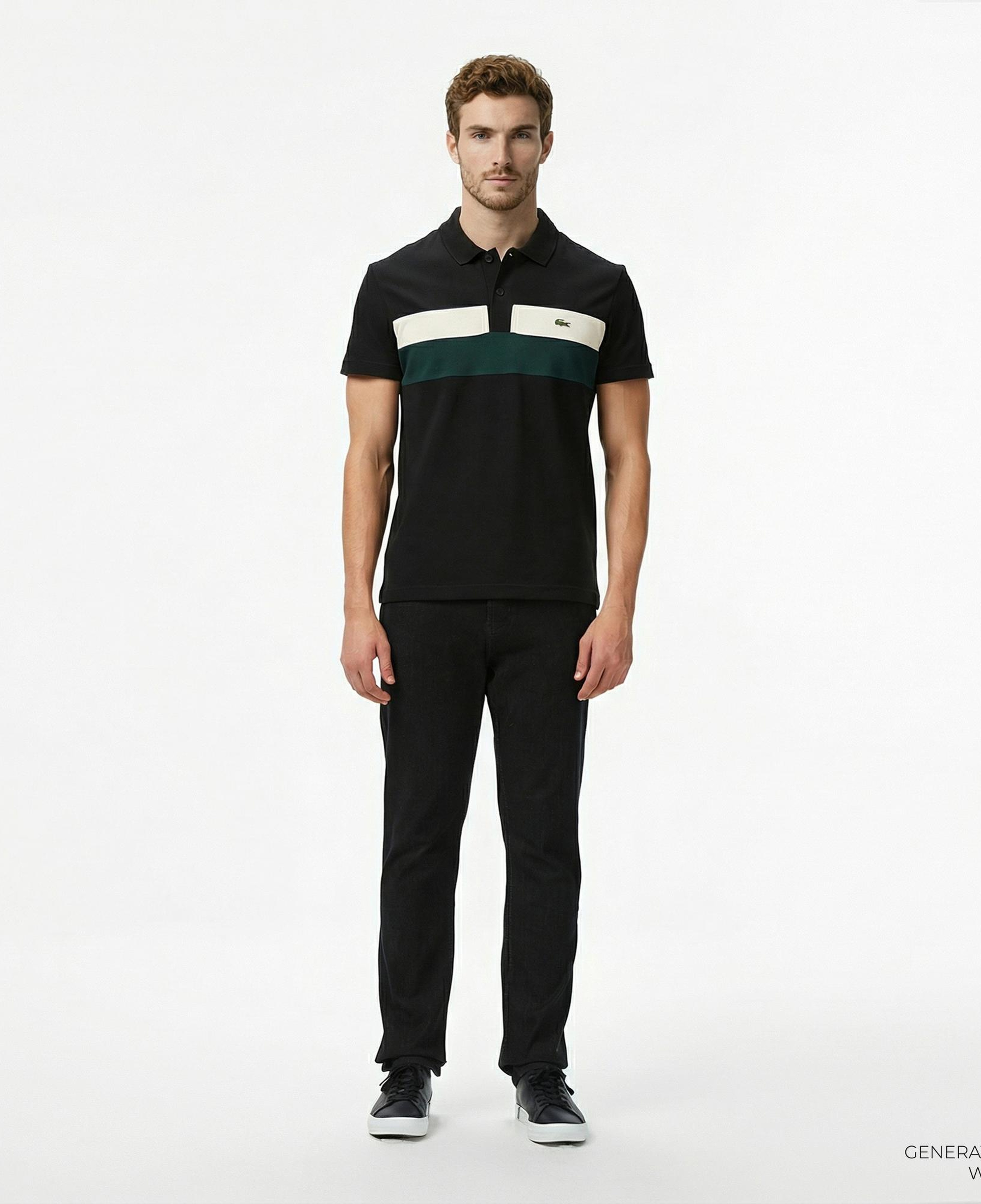 Lacoste Erkek Slim Fit Siyah Pantolon