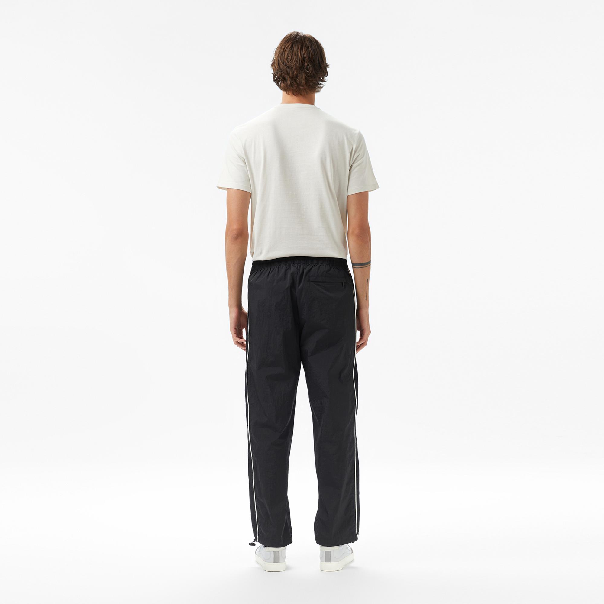 Calvin Klein Relaxed Crinkle Nylon Track Erkek Siyah Eşofman Altı