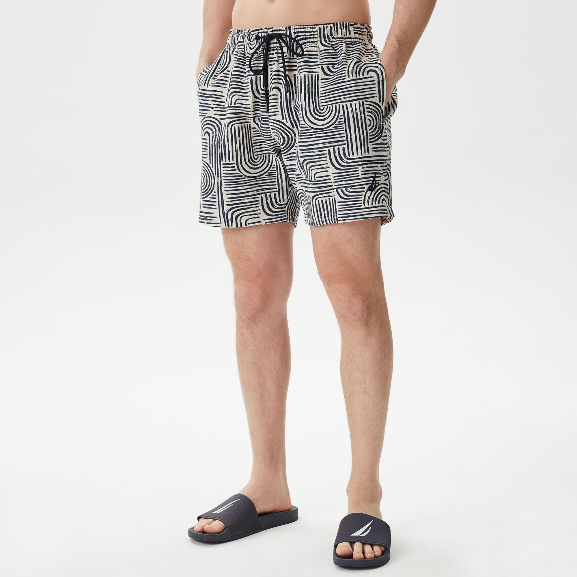 Nautica Erkek Lacivert Standart Fit Deniz Şortu