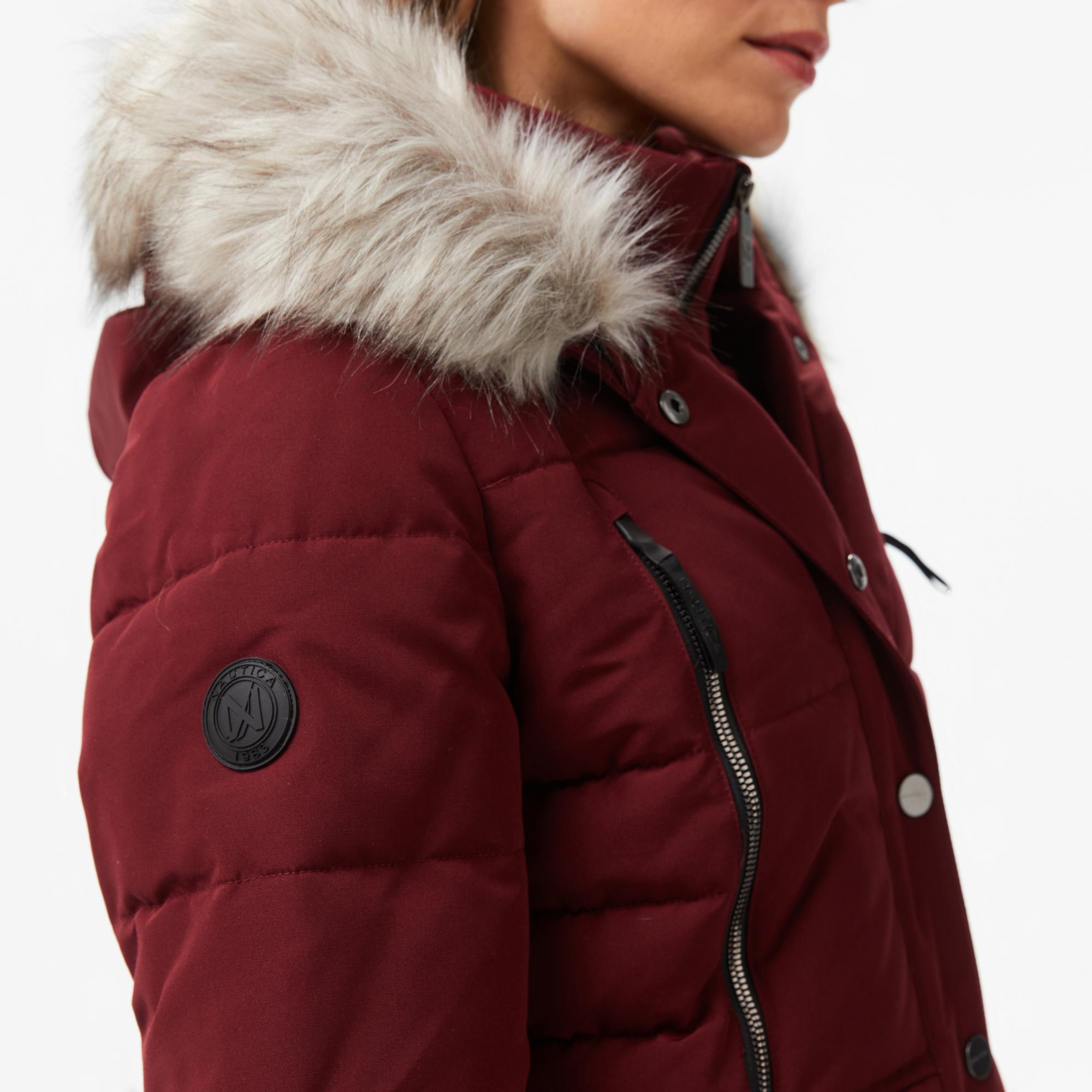 Nautica Kadın Bordo Mont