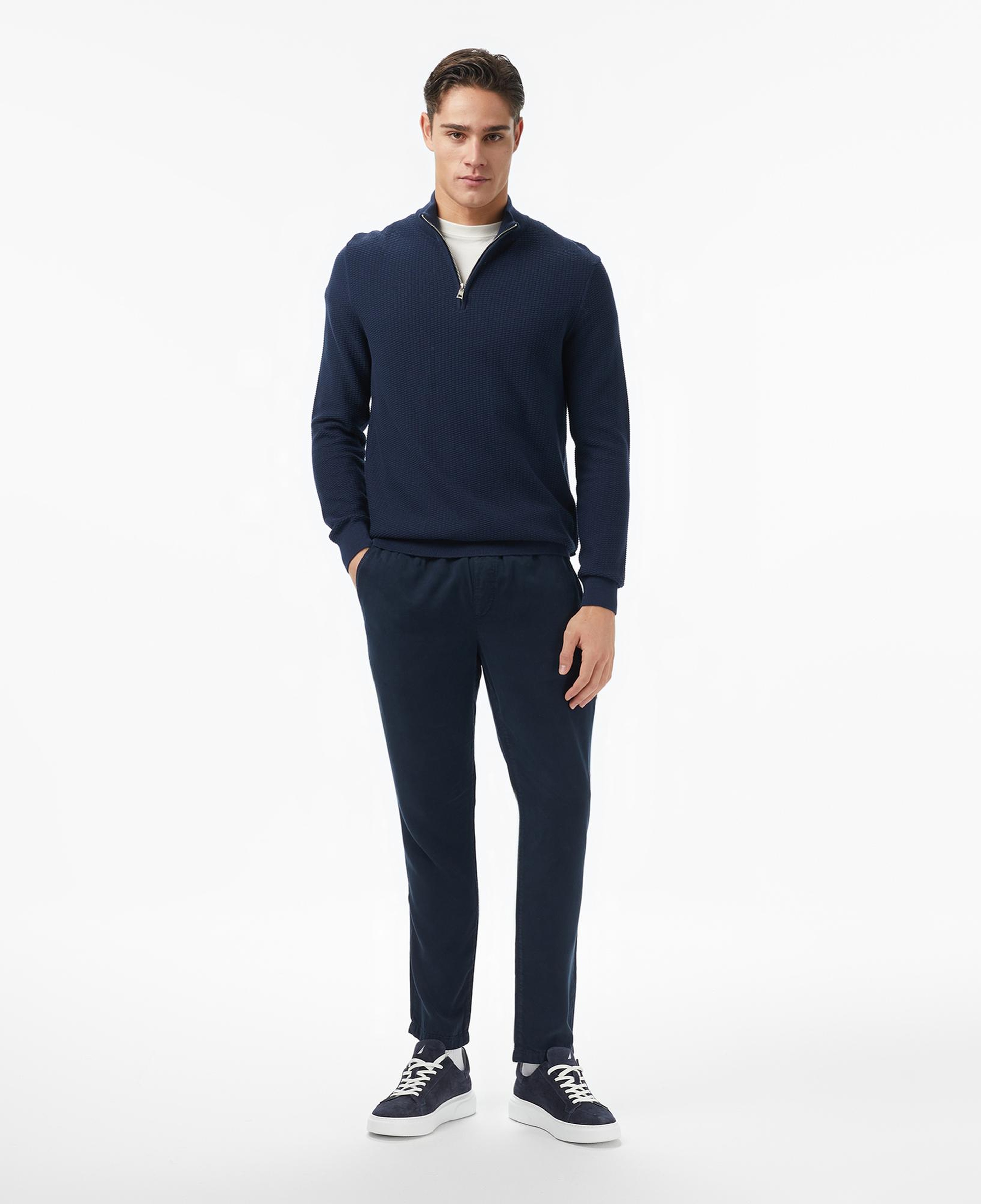 Nautica Erkek Lacivert Classic Fit Kazak