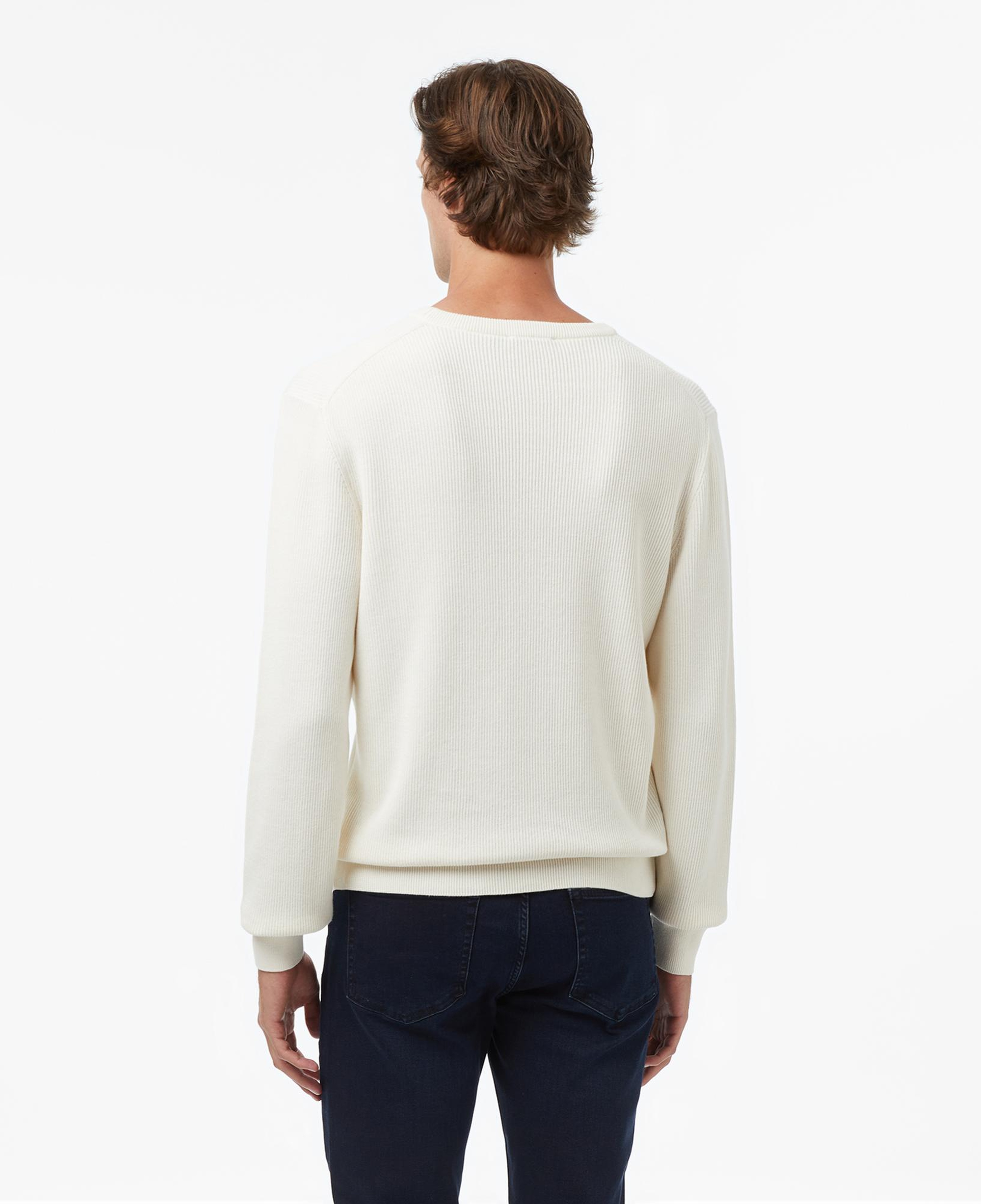 Nautica Erkek Krem Rengi Classic Fit Kazak