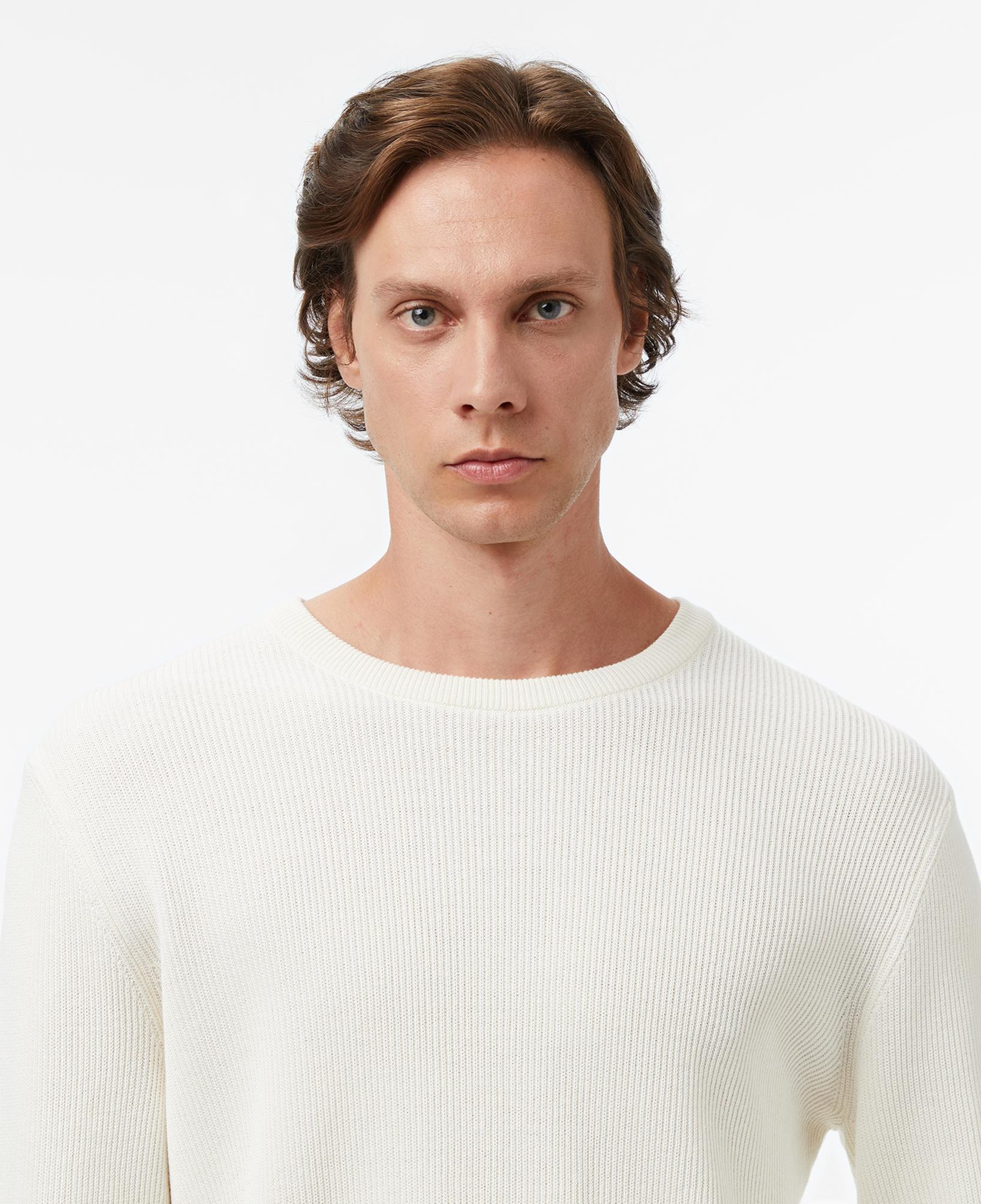 Nautica Erkek Krem Rengi Classic Fit Kazak