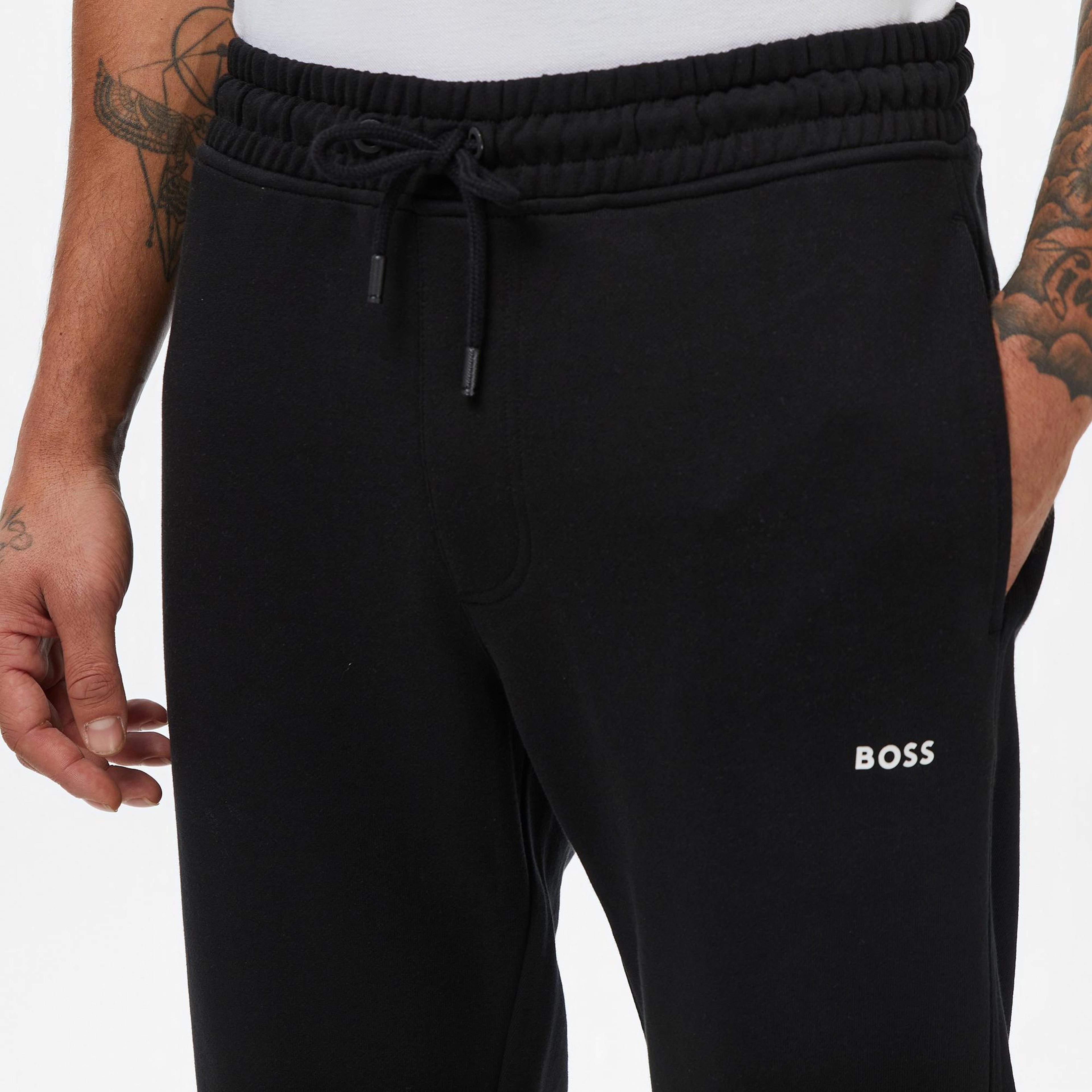 Boss Erkek Siyah Eşofman Altı