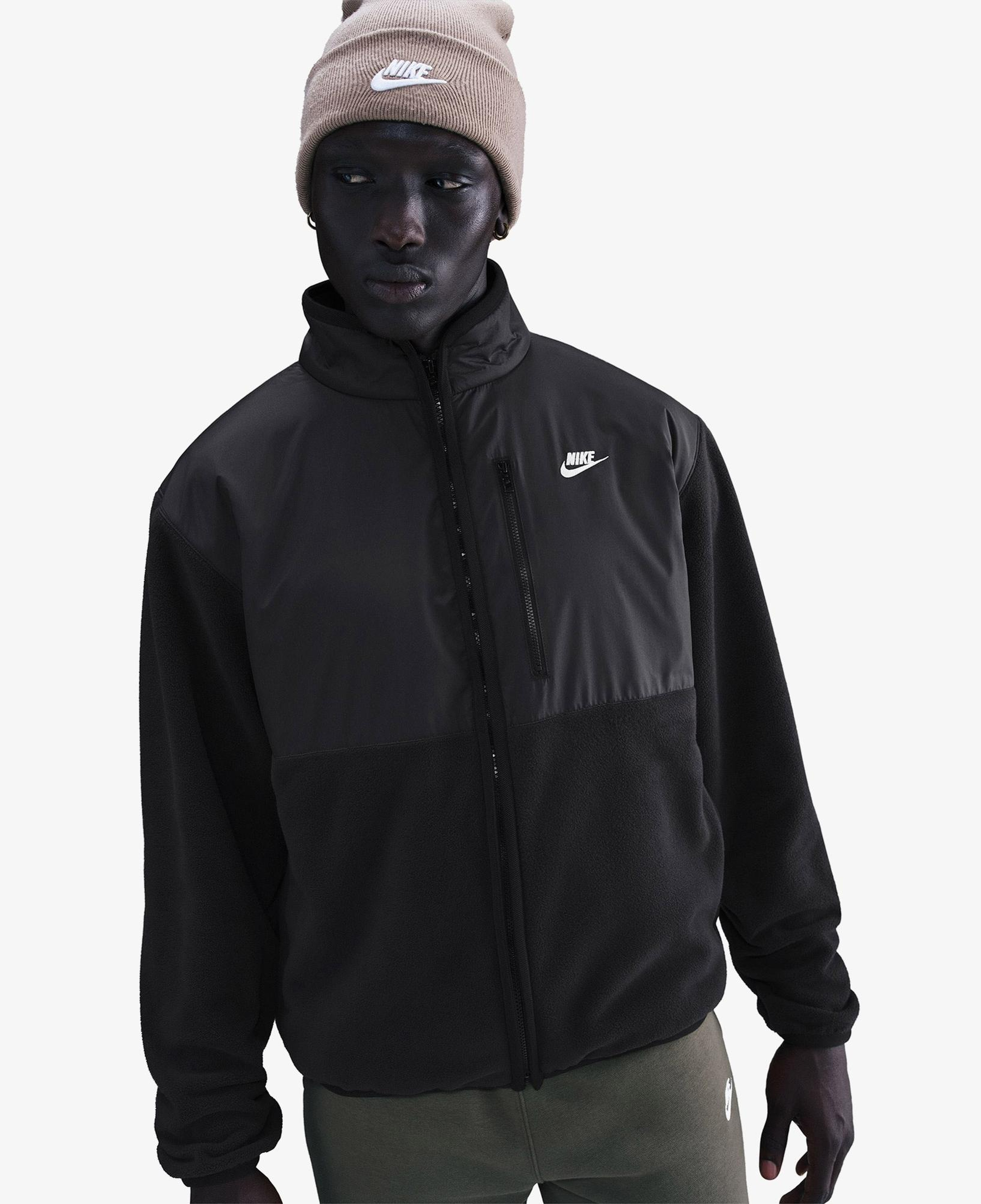 Nike Sportswear Club Winterized Erkek Siyah Ceket