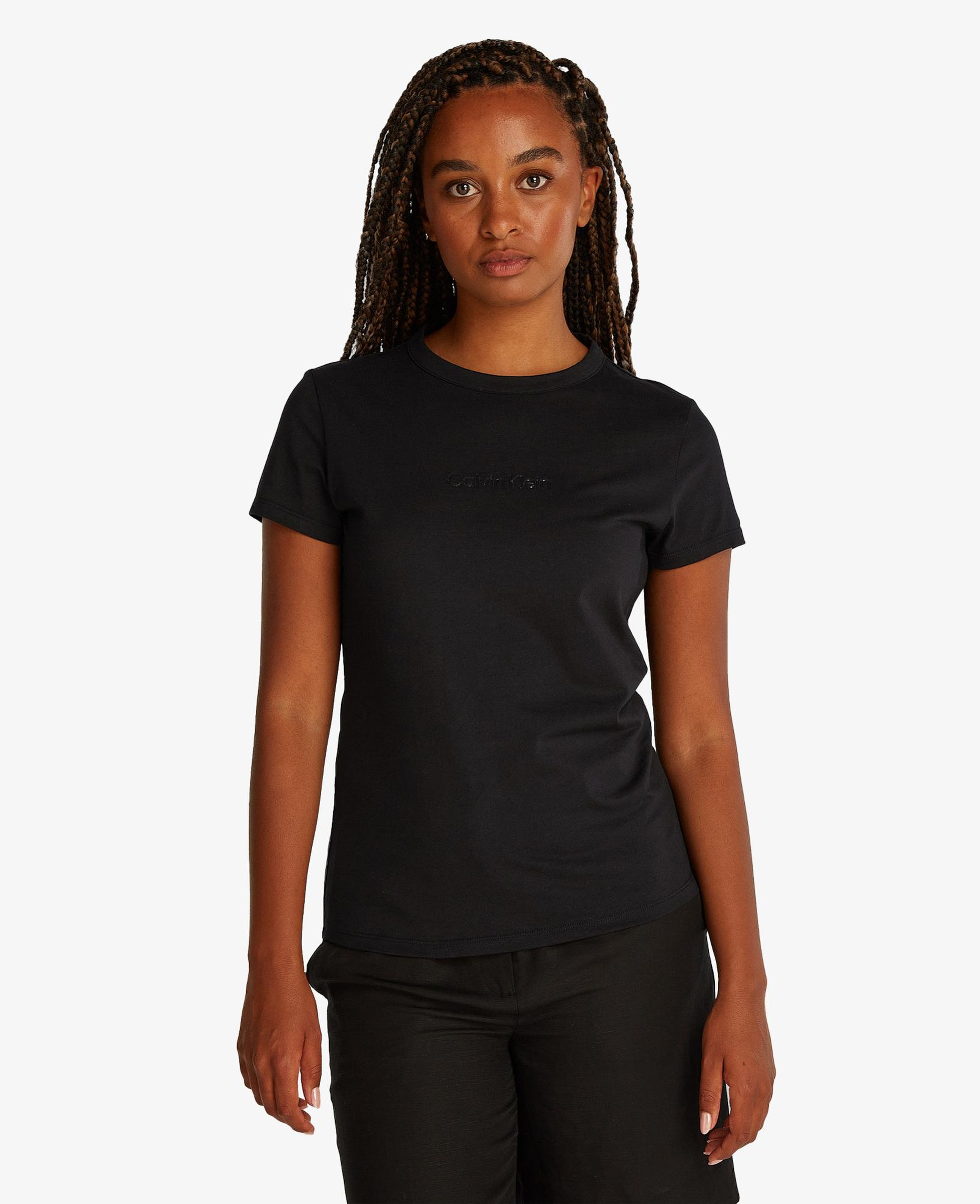 Calvin Klein Kadın Siyah T-Shirt