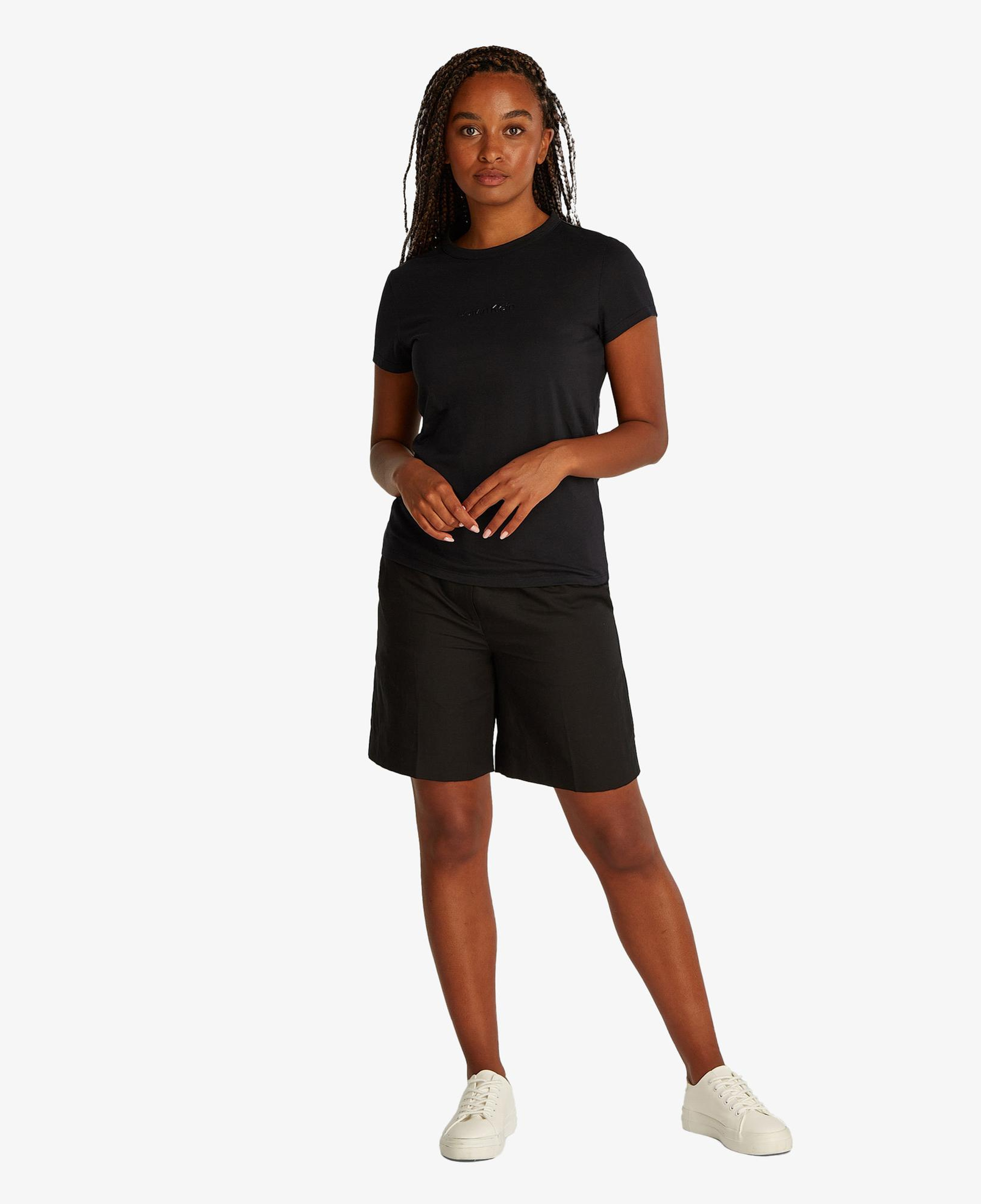 Calvin Klein Kadın Siyah T-Shirt