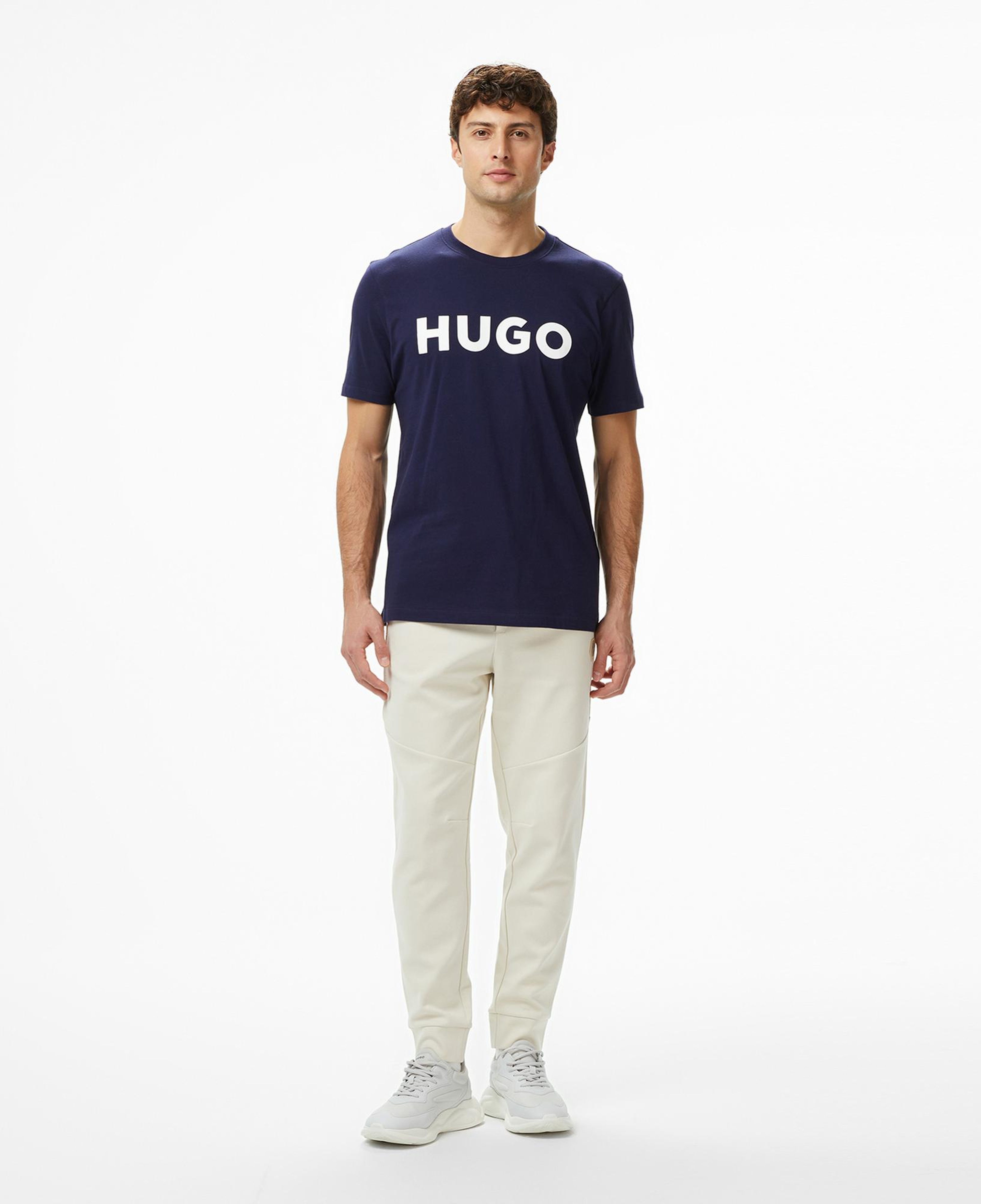 Hugo Dulivio Erkek Lacivert T-Shirt