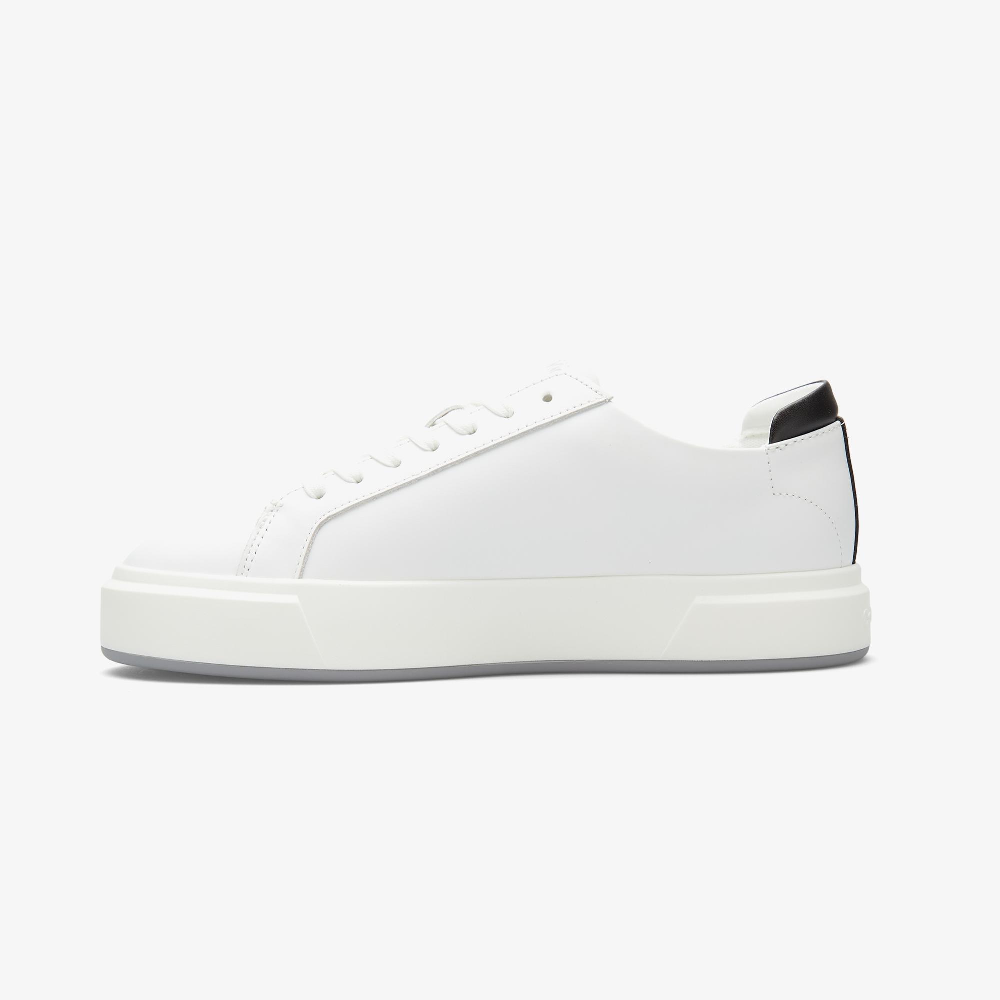 Calvin Klein Basket Cupsole Lace Up Erkek Beyaz Sneaker