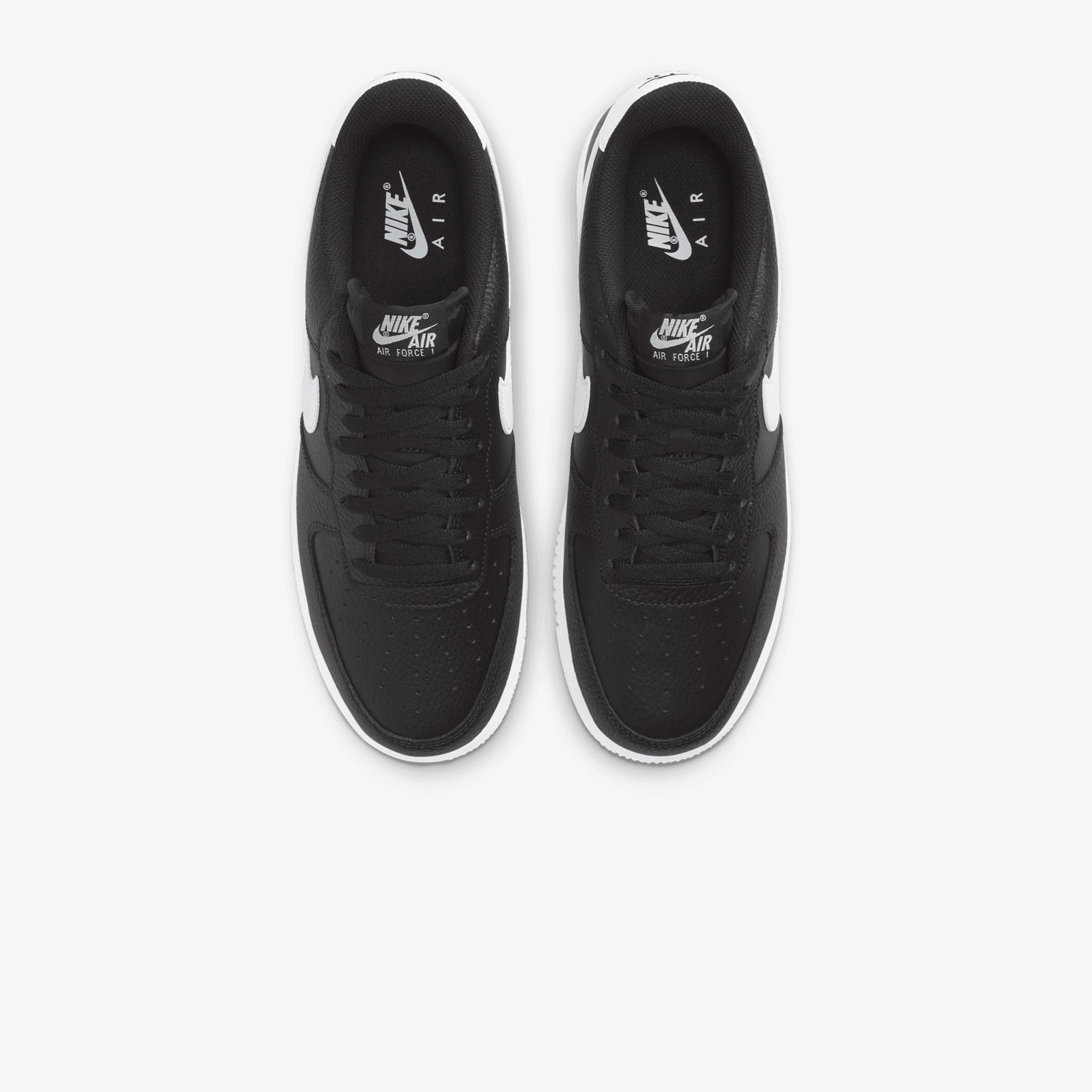 Nike Air Force 1 '07 Erkek Siyah Spor Ayakkabı