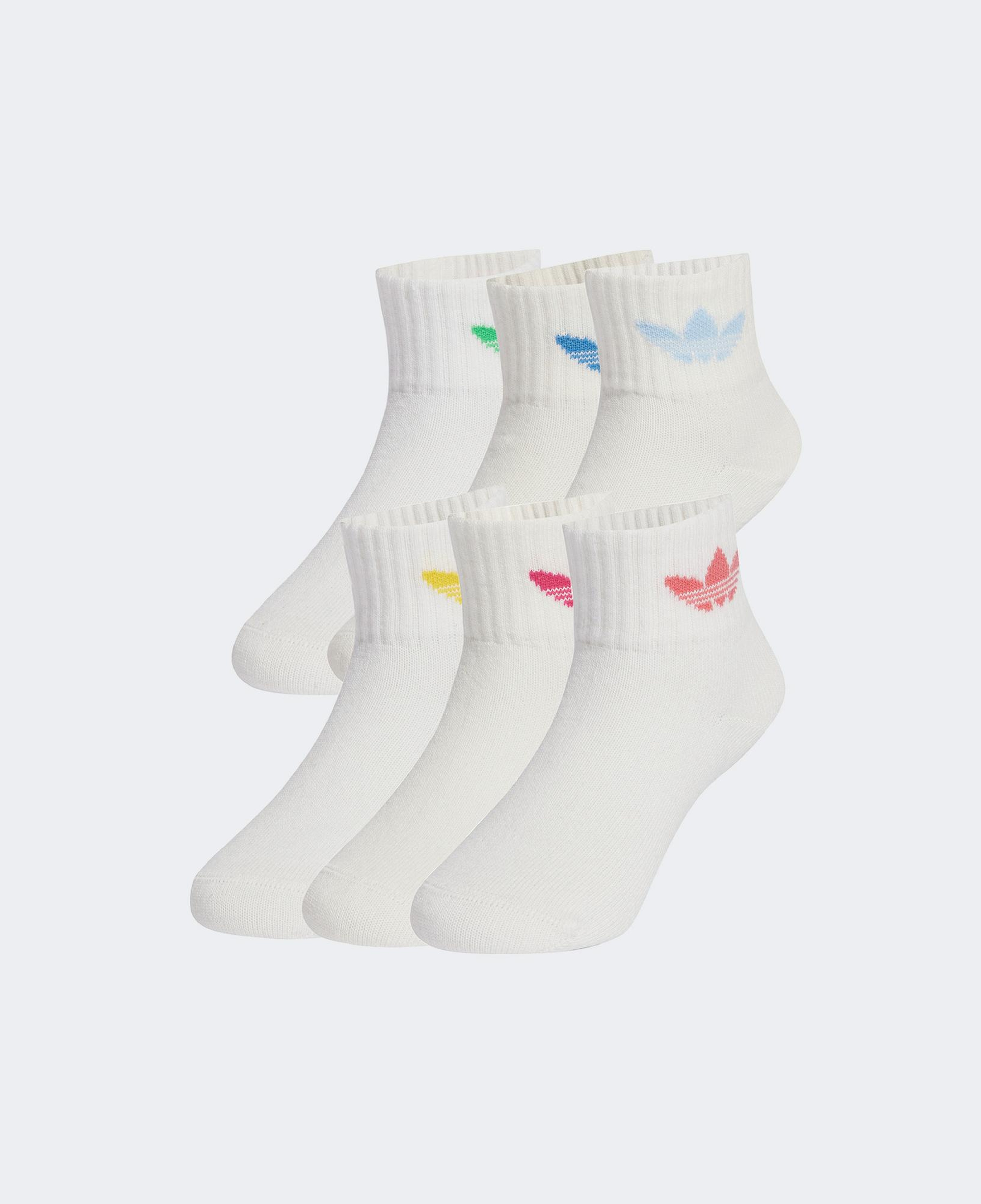 adidas Ankle Sock 6'lı  Çocuk Beyaz Çorap
