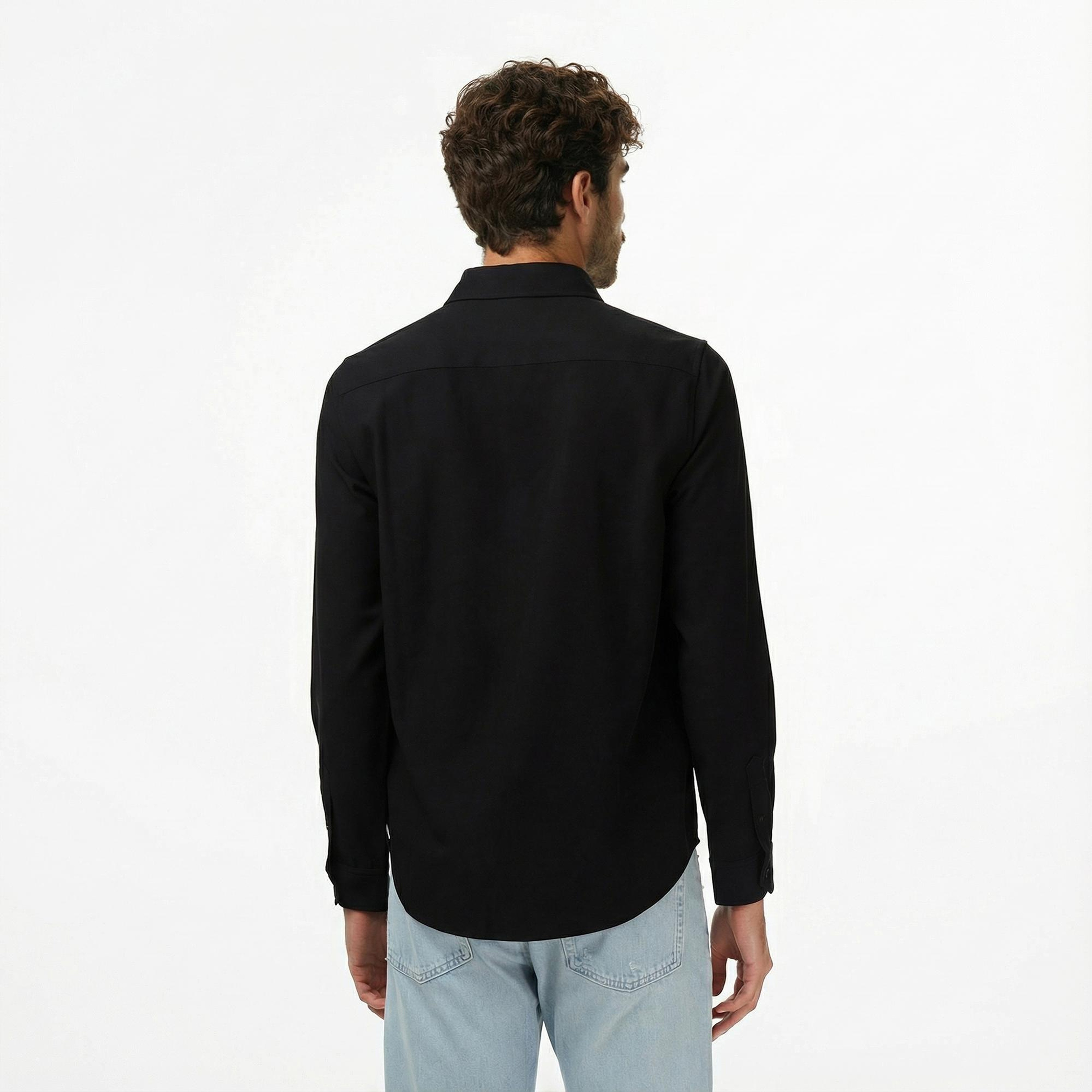 Guess Griffin Erkek Siyah Gömlek