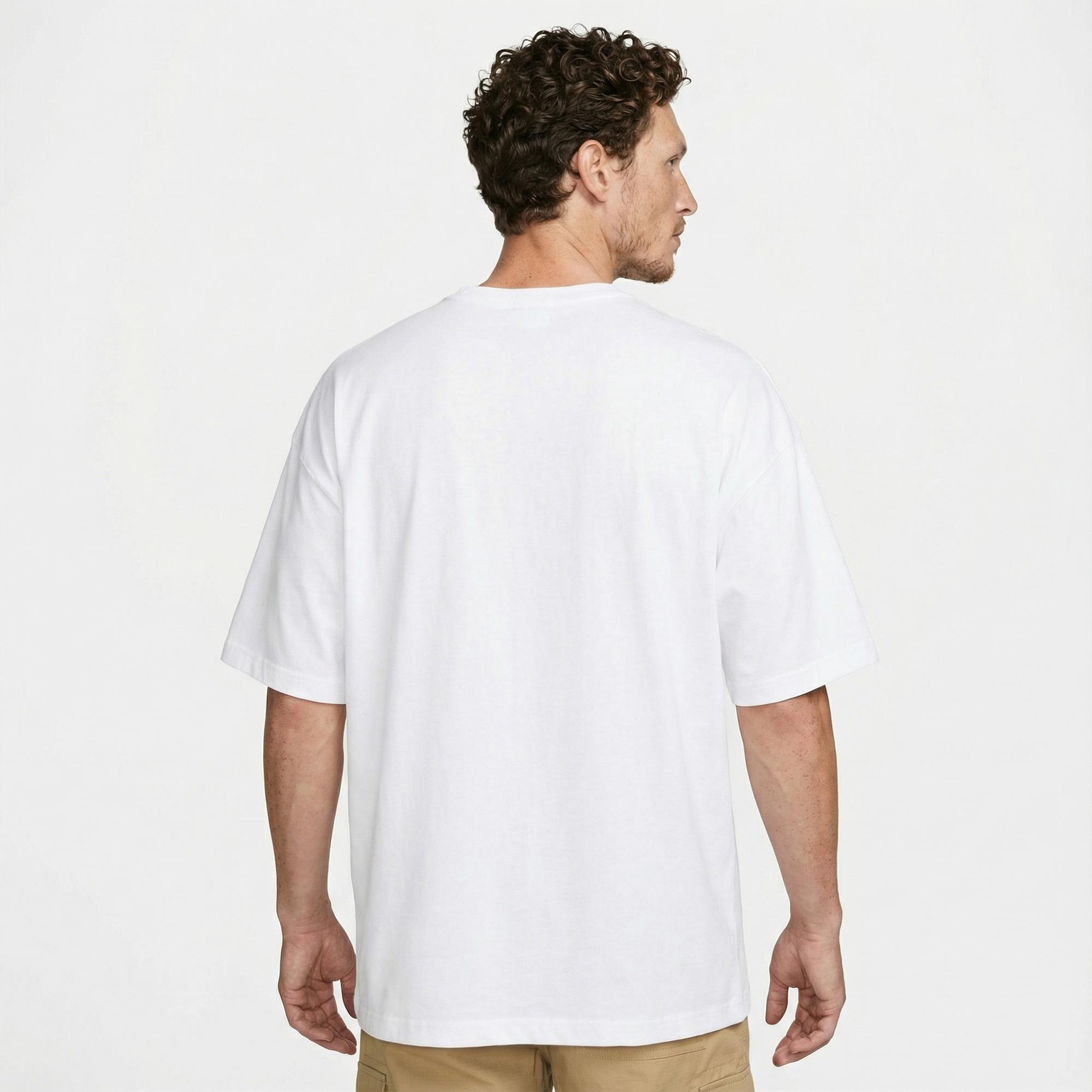 Nike Sportswear Premium Essentials Erkek Beyaz T-Shirt