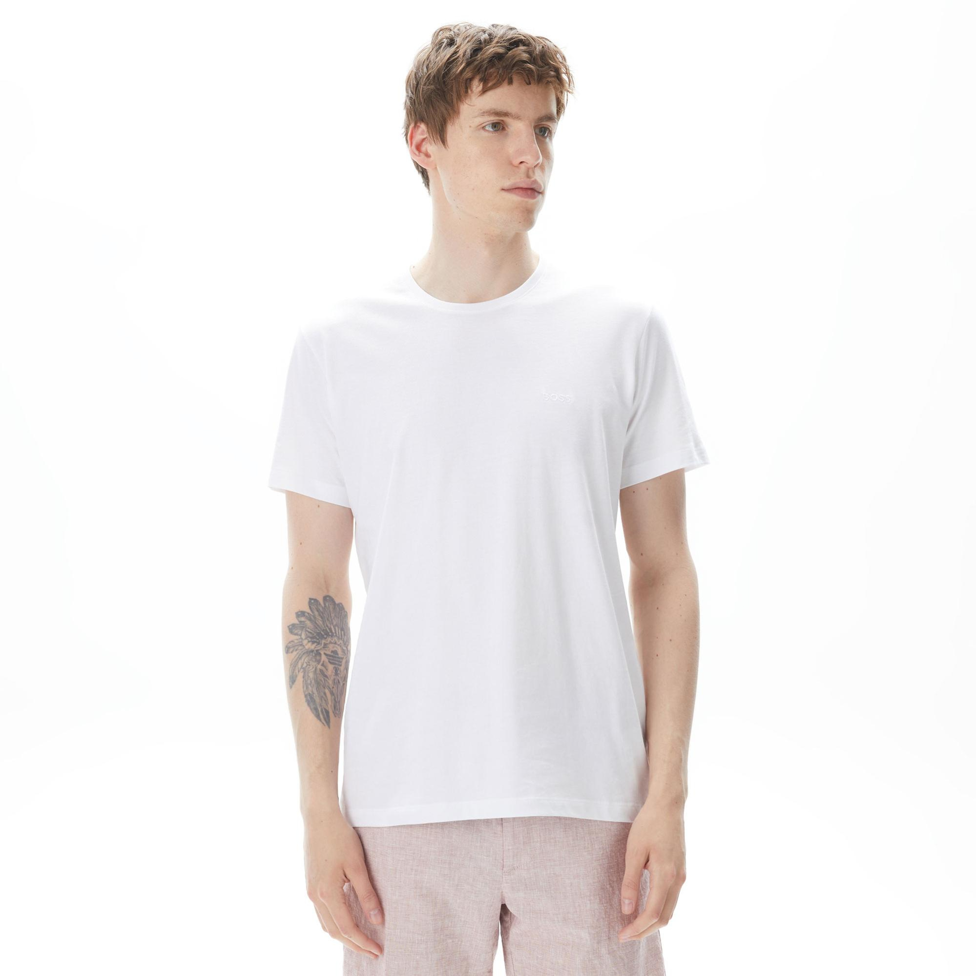 Boss Comfort 2' li Erkek Beyaz T-Shirt