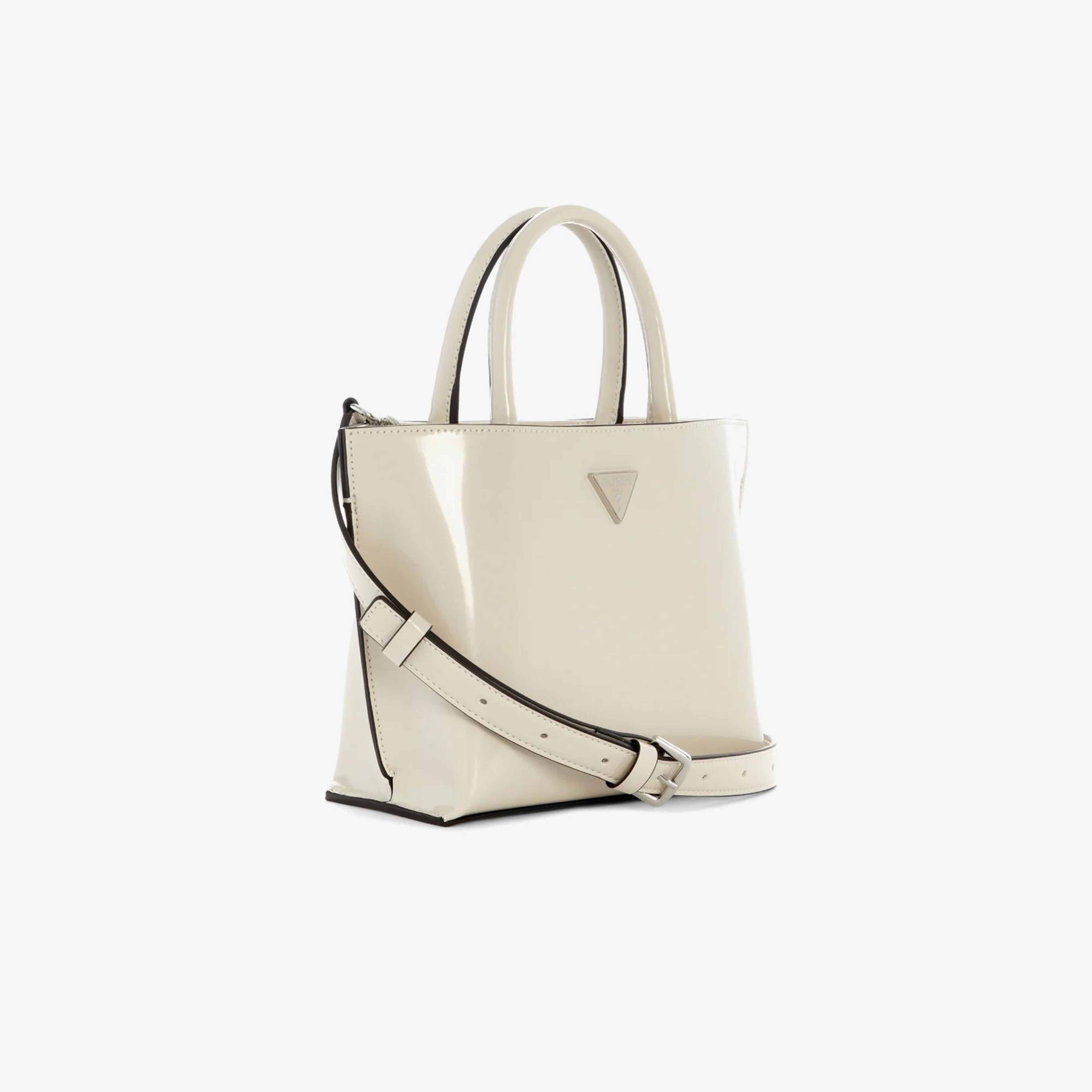 Guess Arnela Iı Tote Kadın Ekru Omuz Çantası