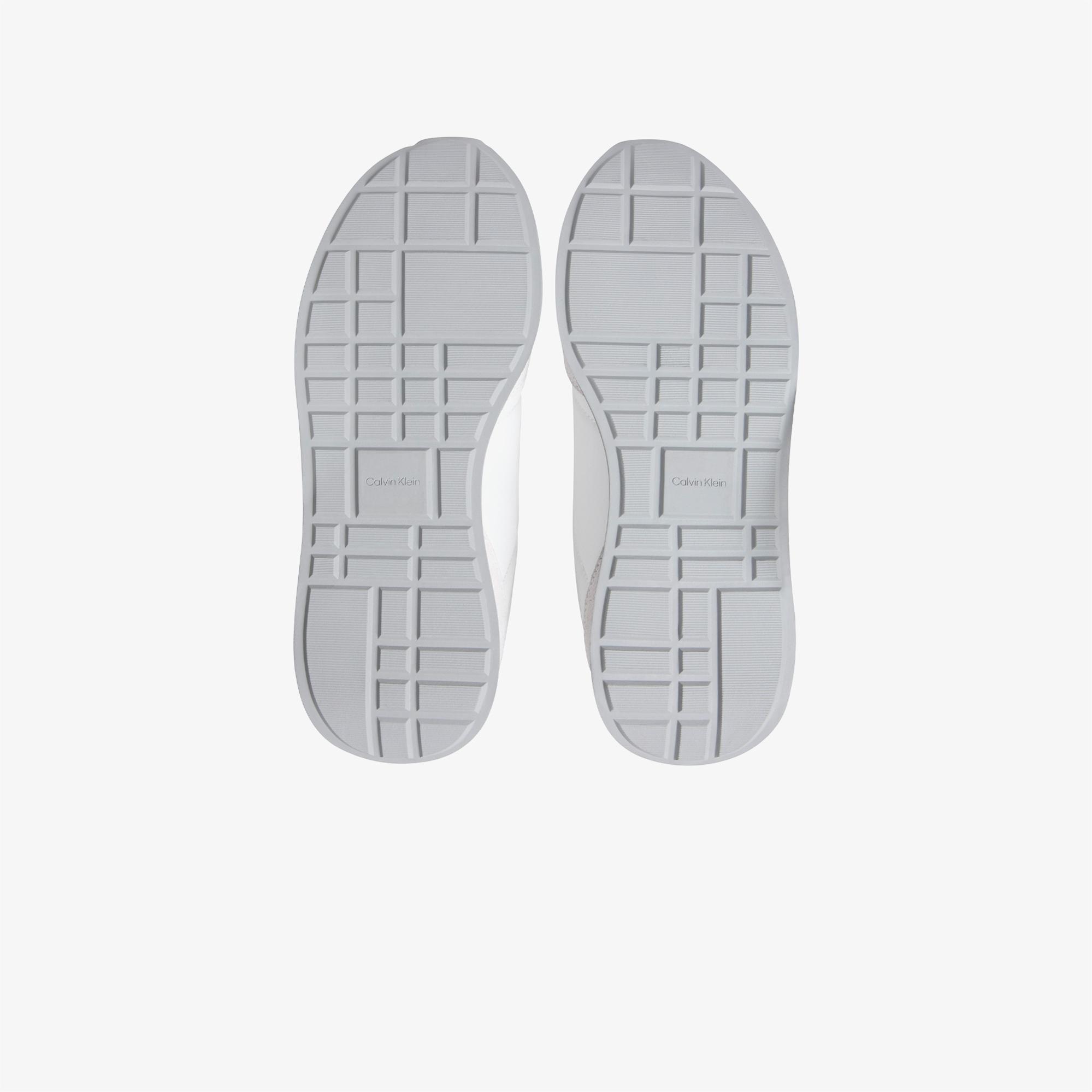 Calvin Klein Retro Runner Lace Up Kadın Beyaz Sneaker