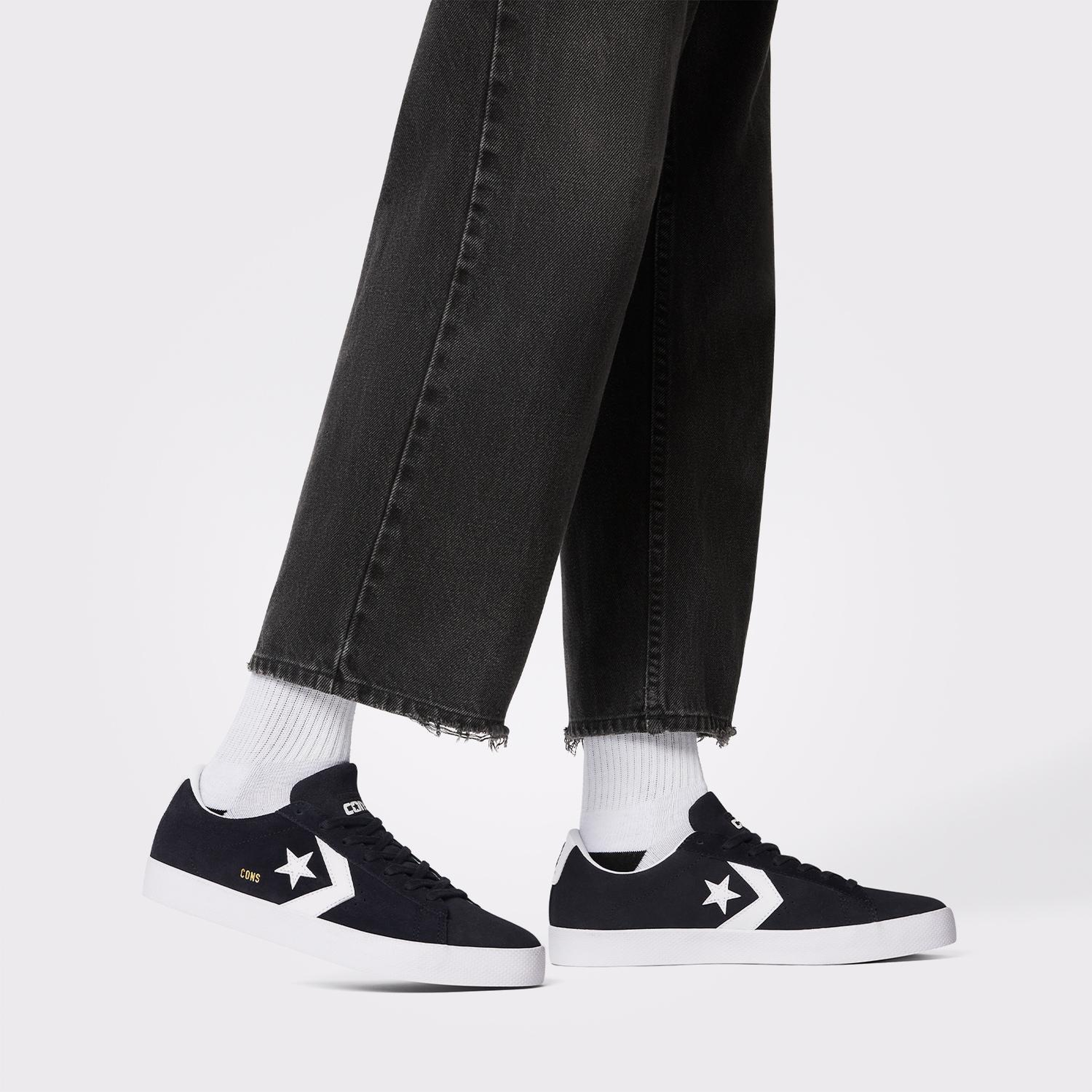 Converse Cons Pro Vulcanized Pro Unisex Siyah Süet Sneaker