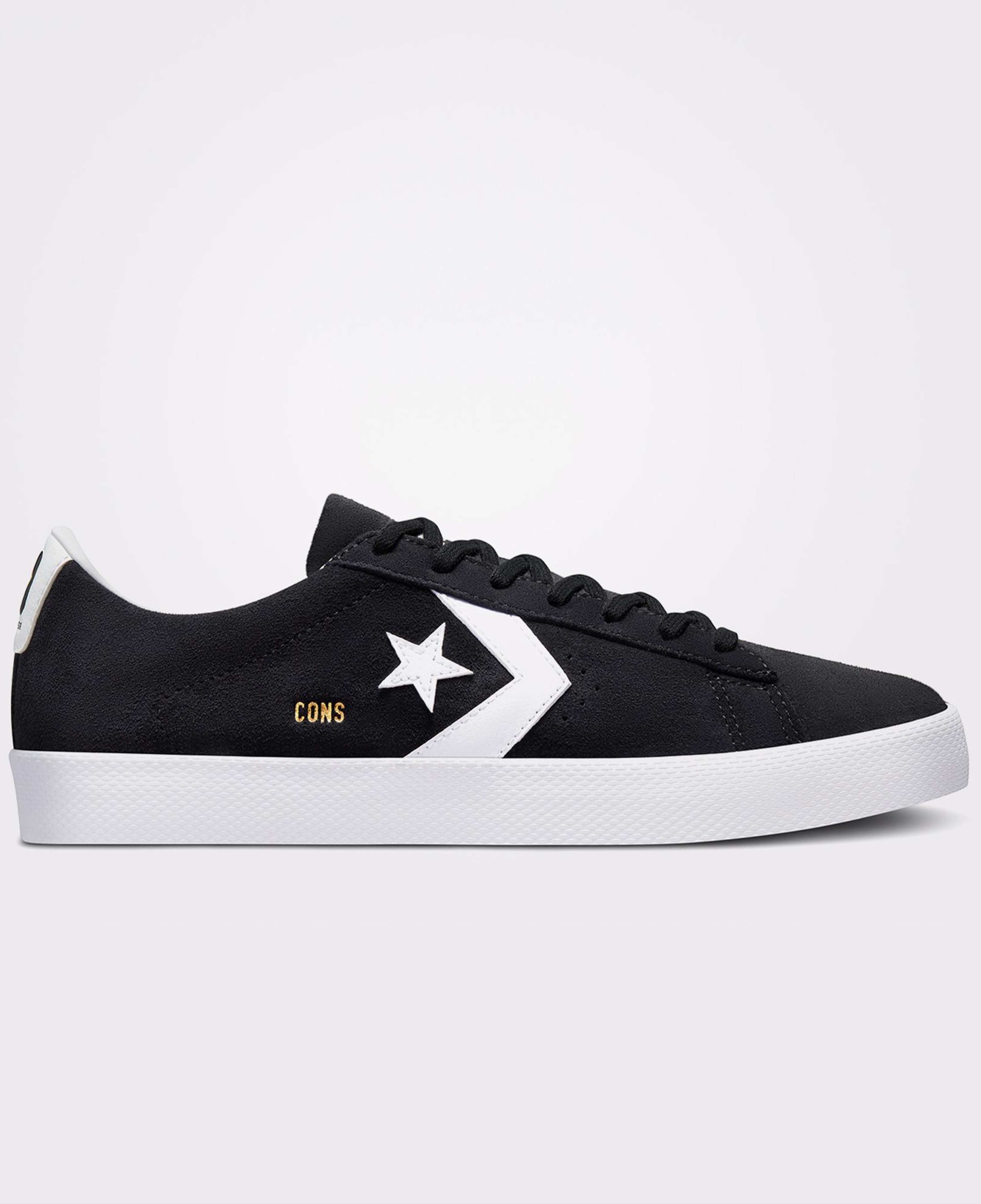 Converse Cons Pro Vulcanized Pro Unisex Siyah Süet Sneaker