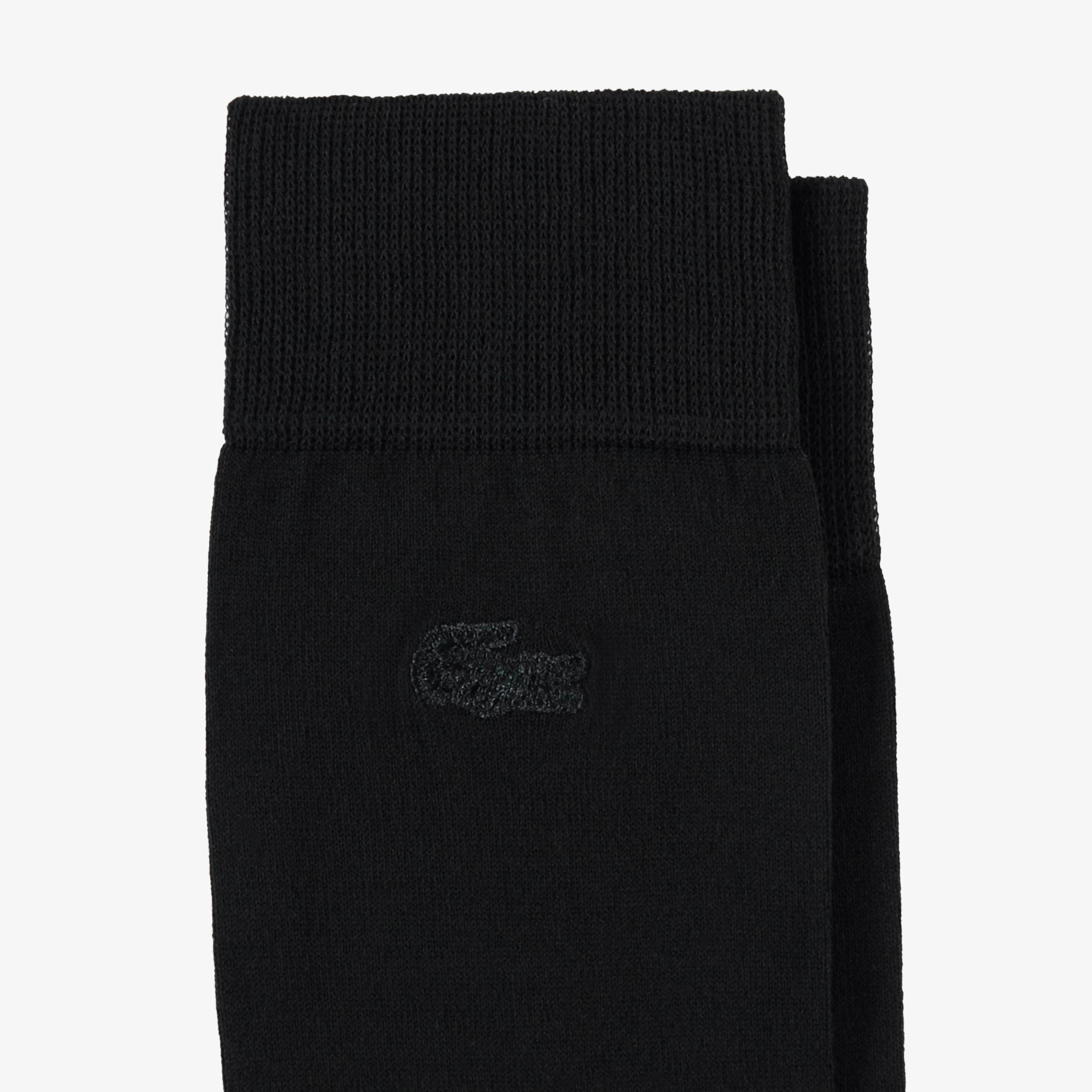 Lacoste Unisex Siyah Çorap