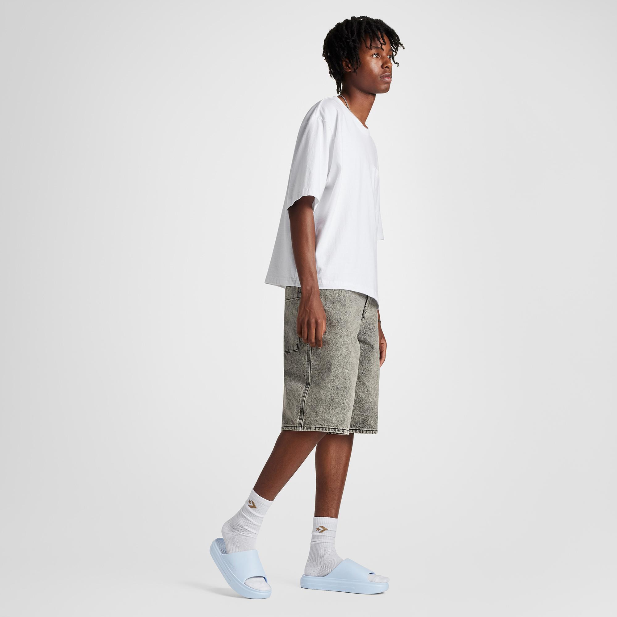 Converse Essential Slide Unisex Mavi Terlik