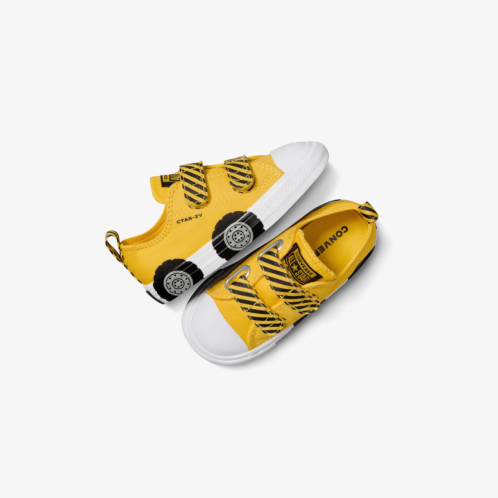 Converse Chuck Taylor All Star Construction Truck Bebek Sarı Platform Sneaker