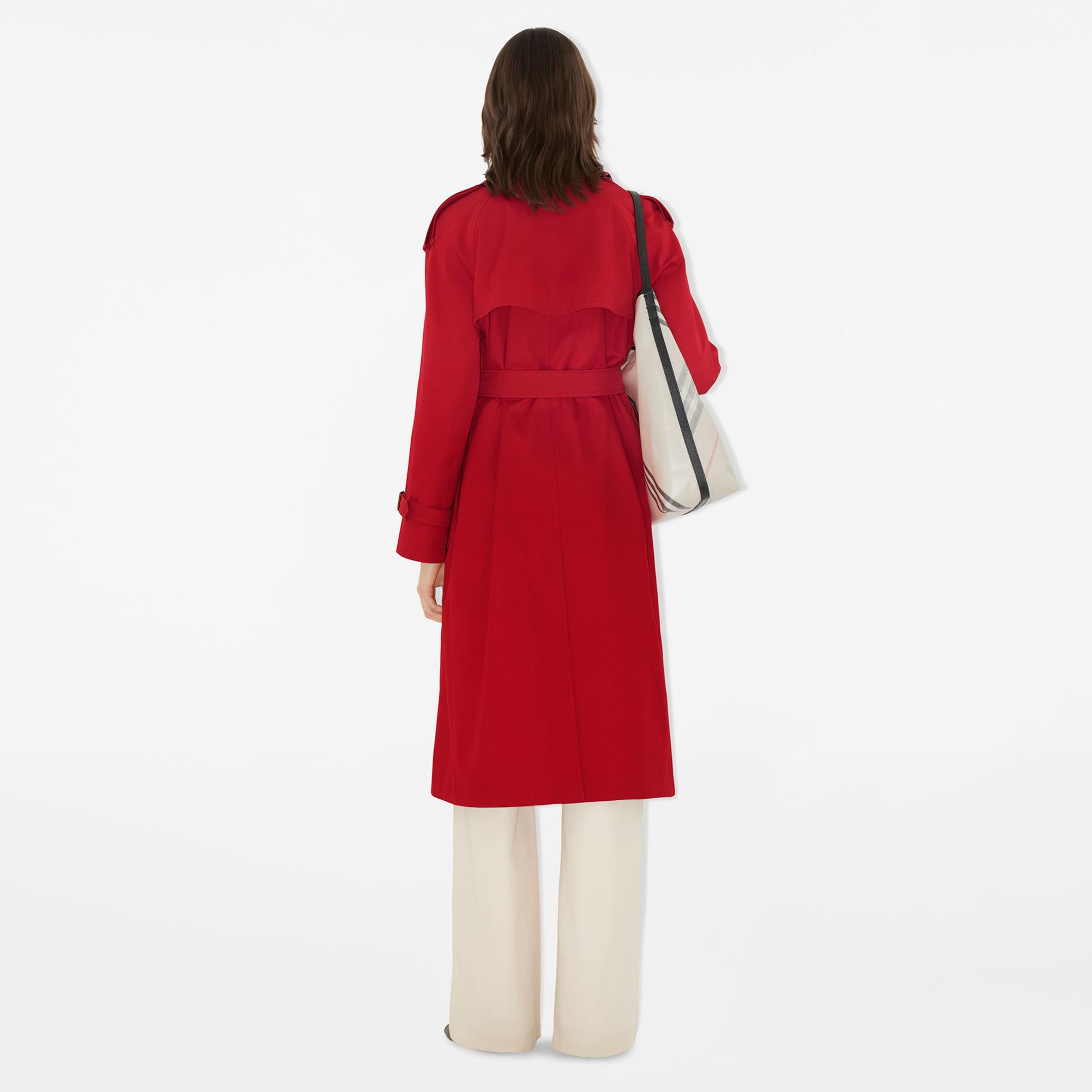 Burberry Kadın Kırmızı Trençkot