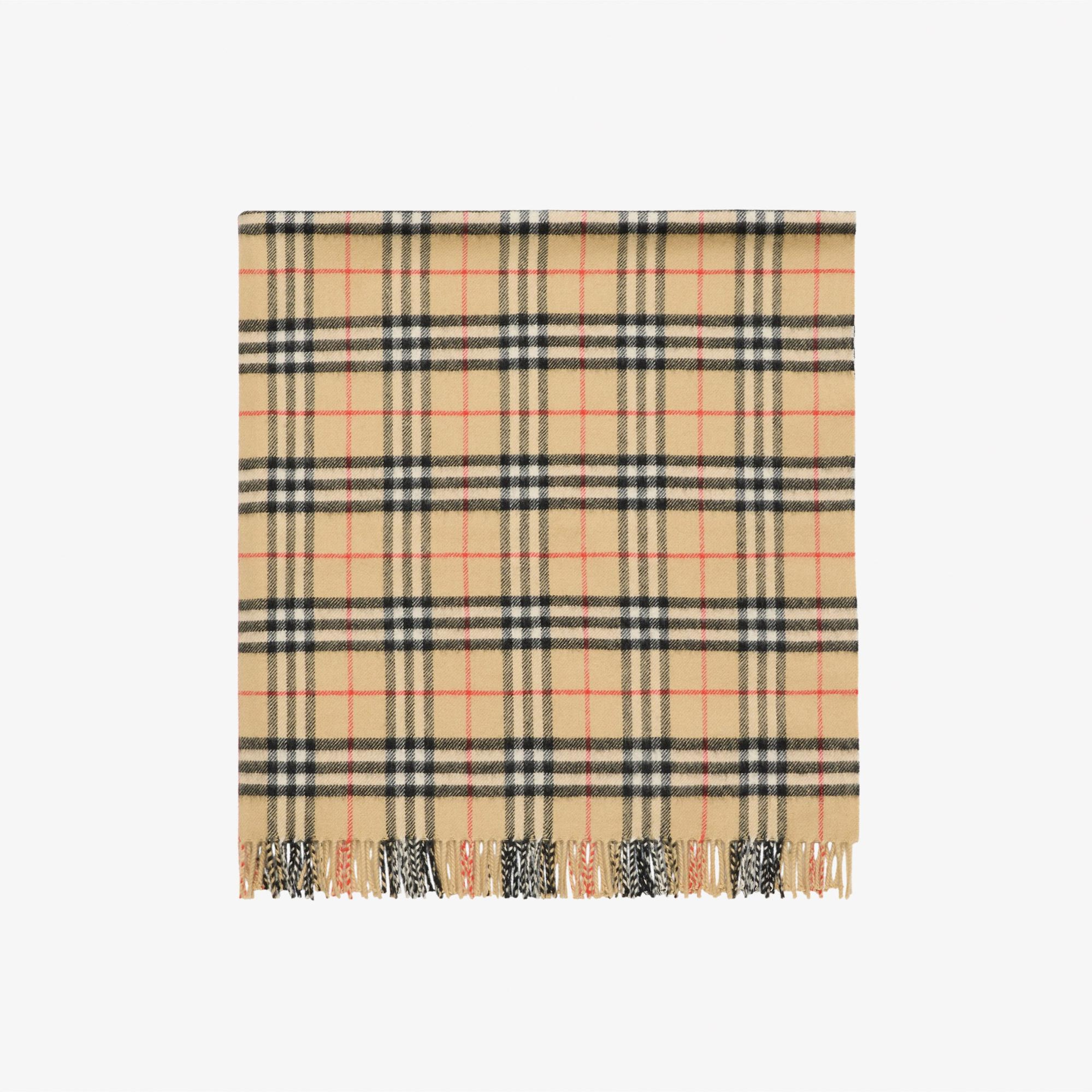 Burberry Check Çocuk Bej Battaniye