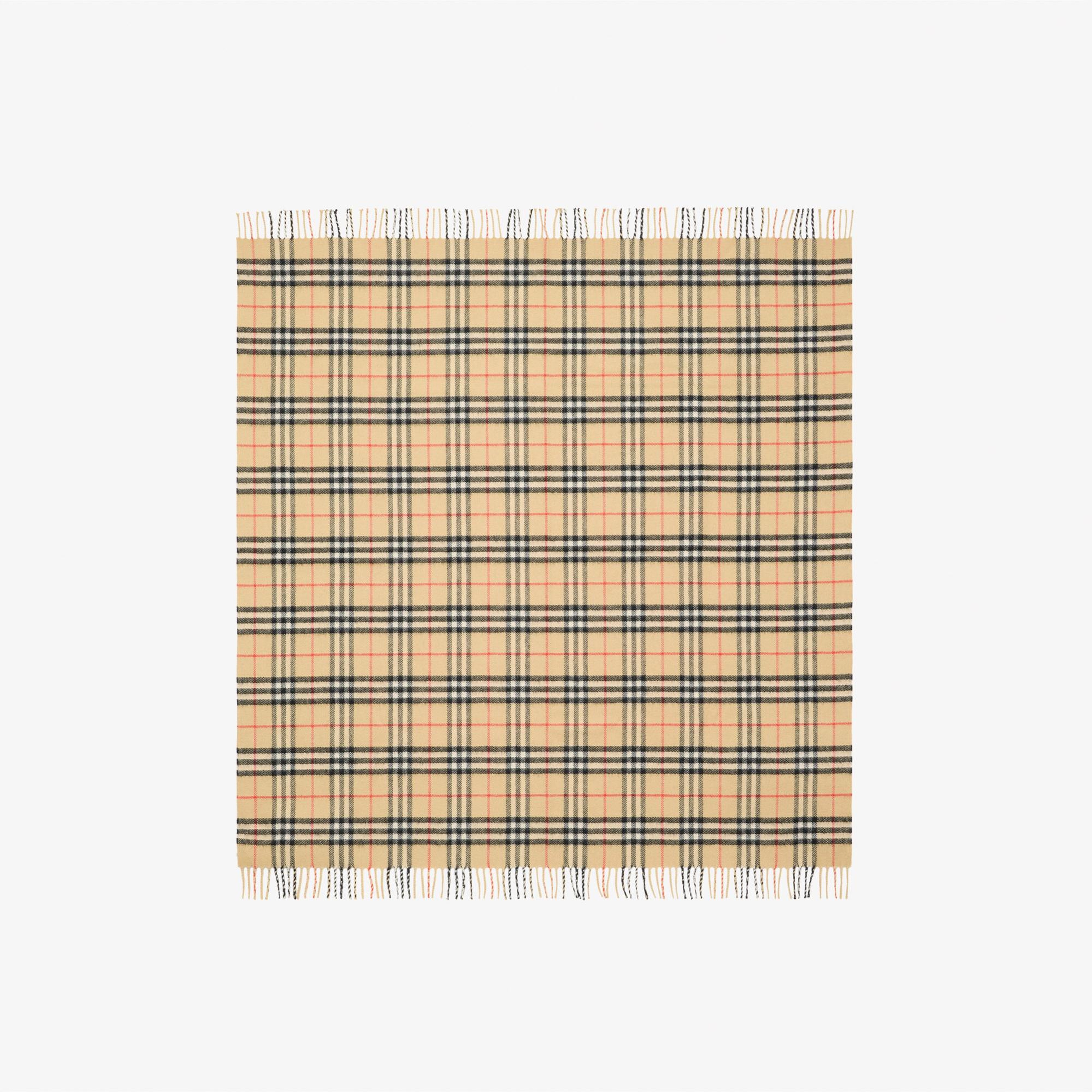 Burberry Check Çocuk Bej Battaniye