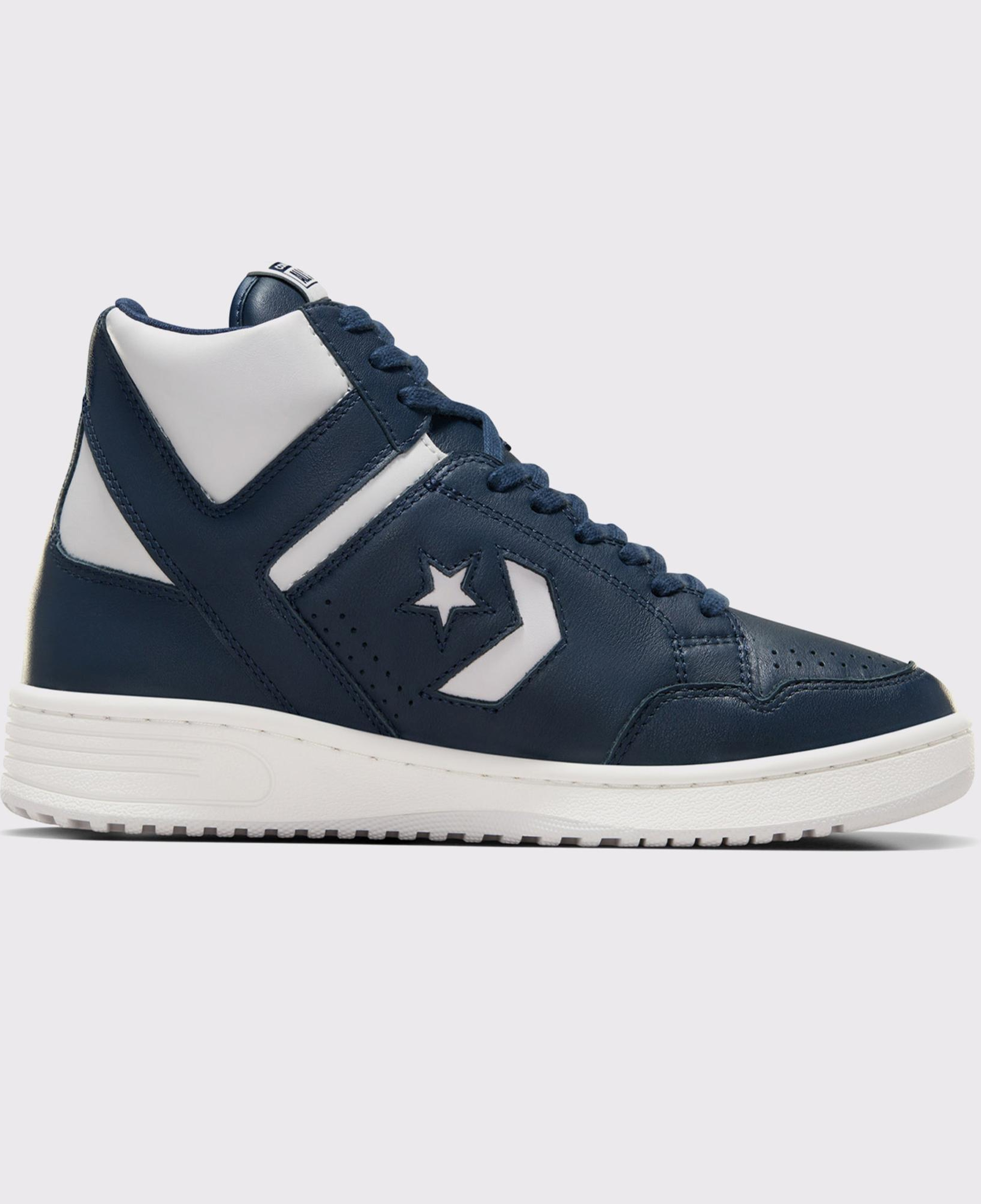 Converse Weapon Unisex Lacivert Deri Sneaker