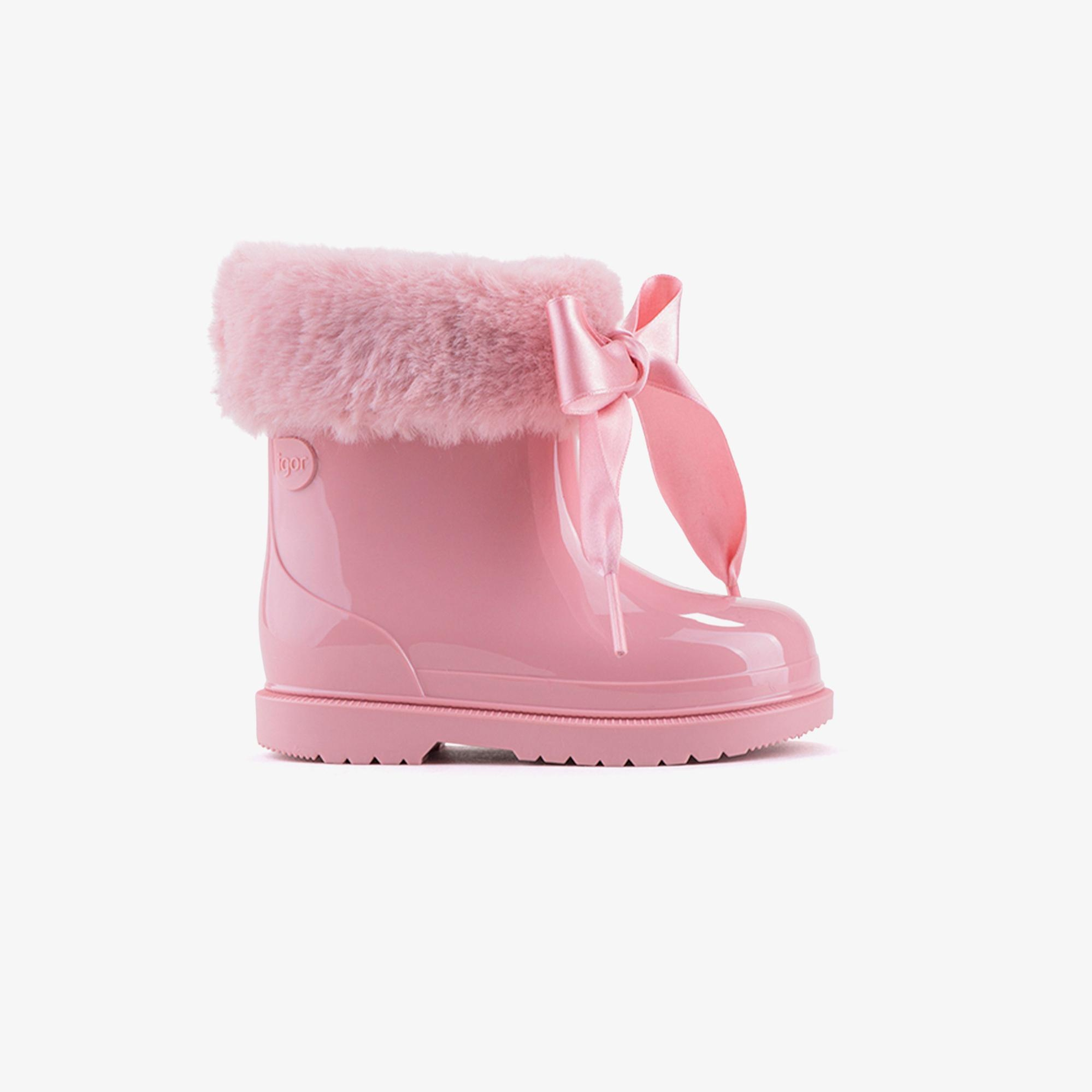 Igor W10258 Bimbi Soft Çocuk Pembe Yağmur Çizmesi