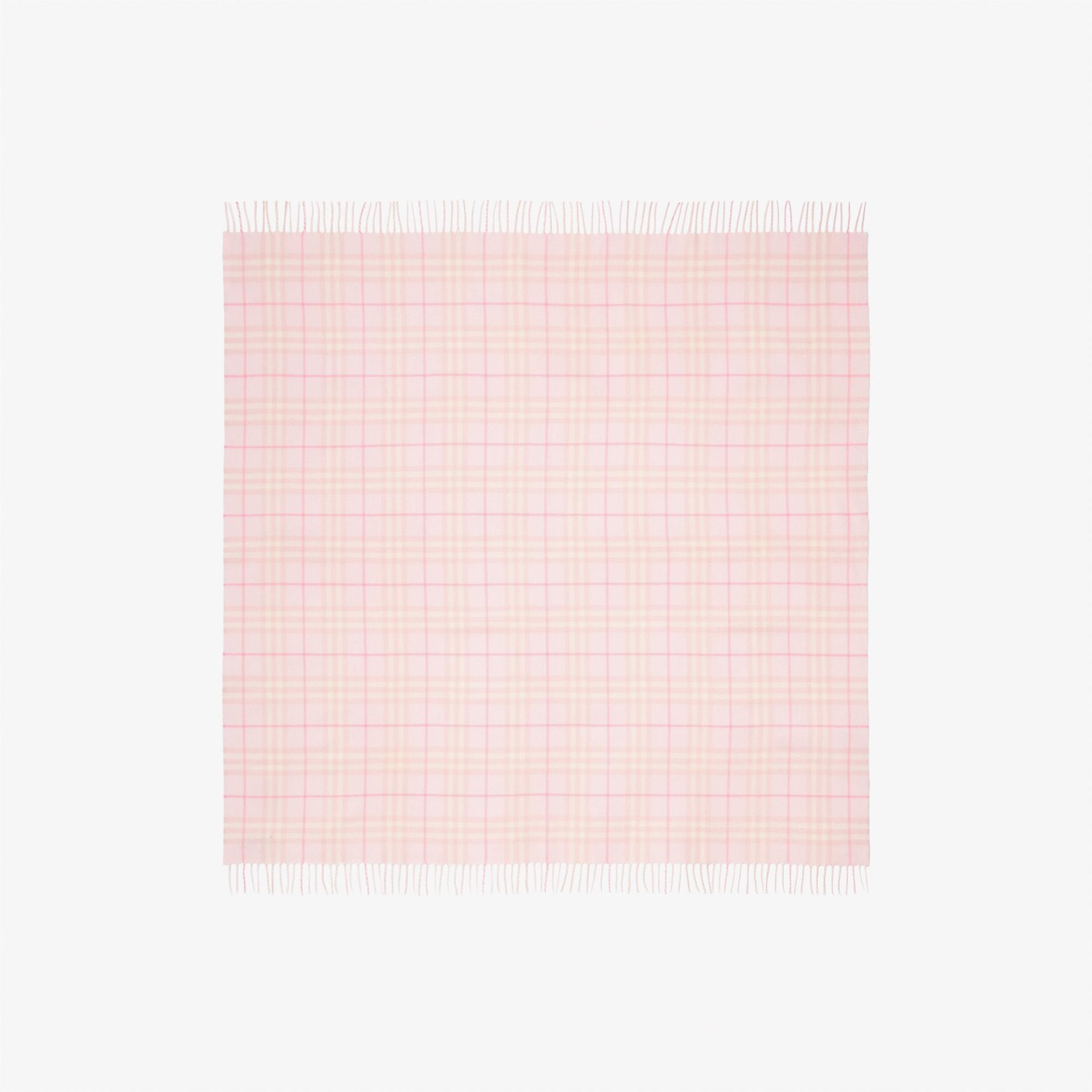 Burberry Check Çocuk Pembe Battaniye