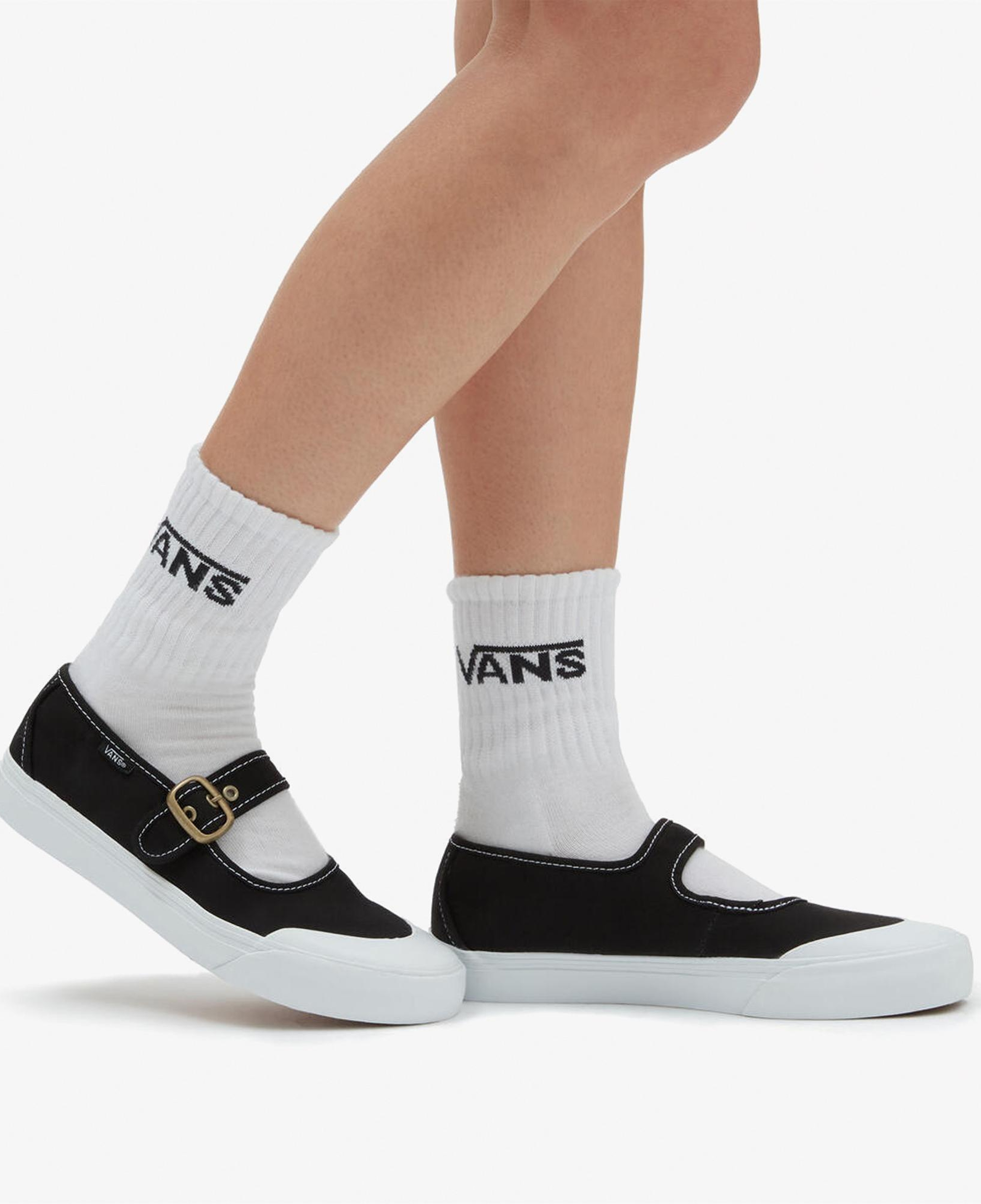 Vans Mary Jane Kadın Siyah/Beyaz Sneaker