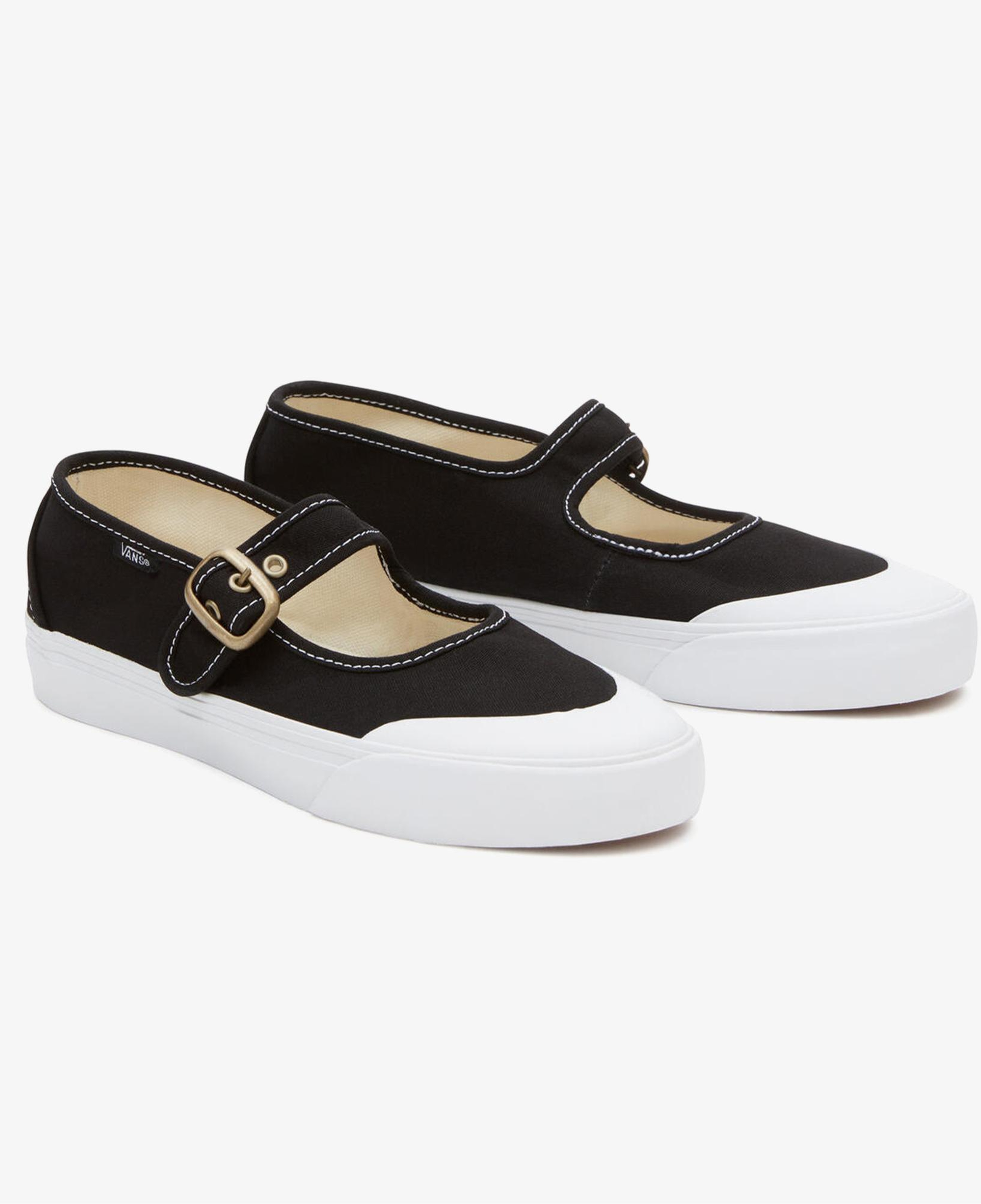 Vans Mary Jane Kadın Siyah/Beyaz Sneaker