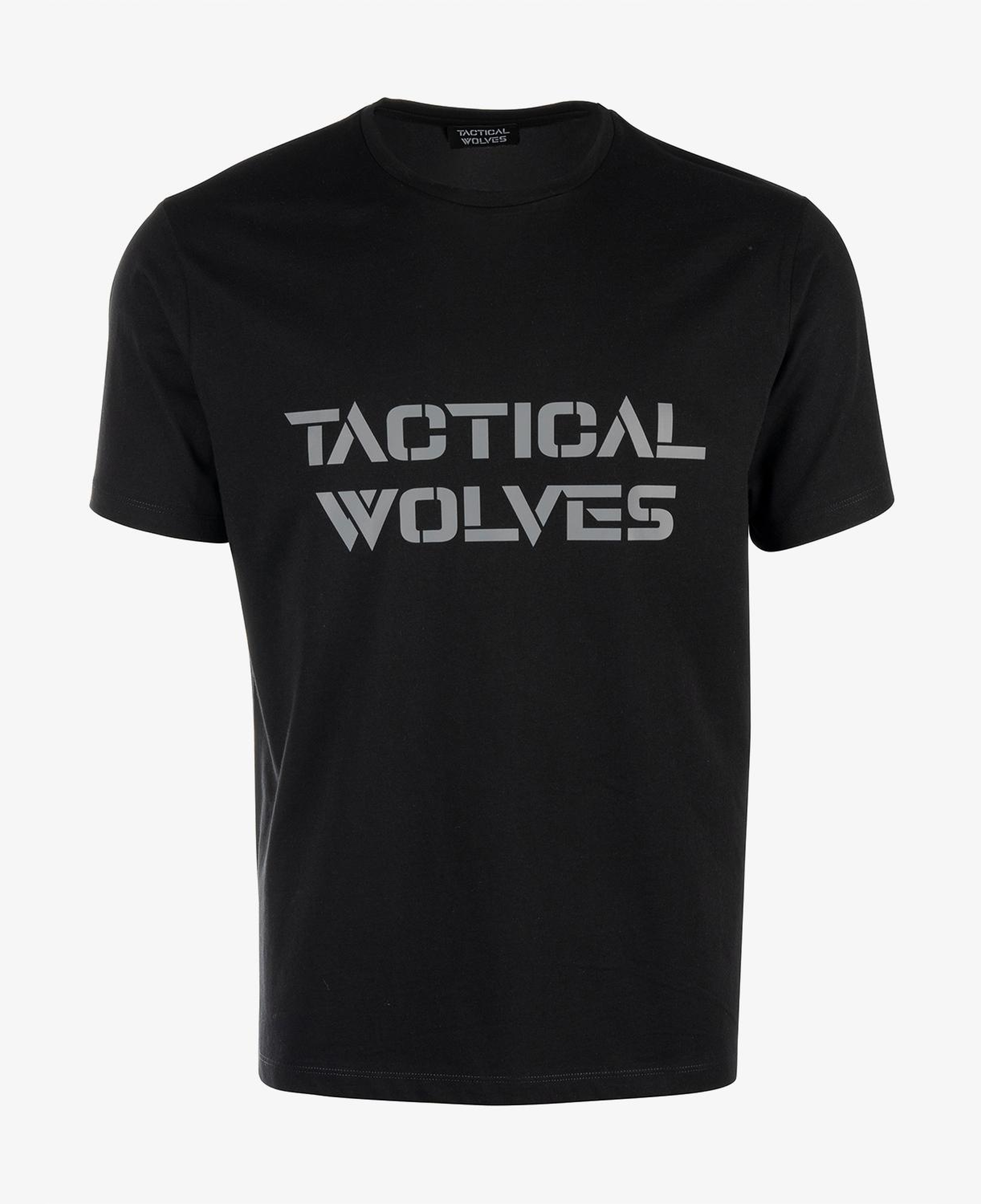 Tactical Wolves Classic Erkek Siyah T-Shirt