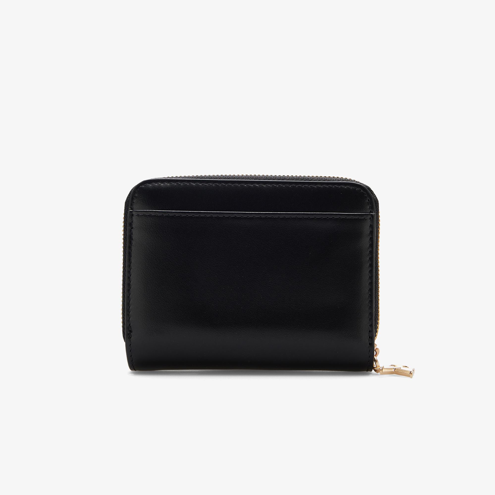 Calvin Klein Medium Flap Zip Around Kadın Siyah Cüzdan