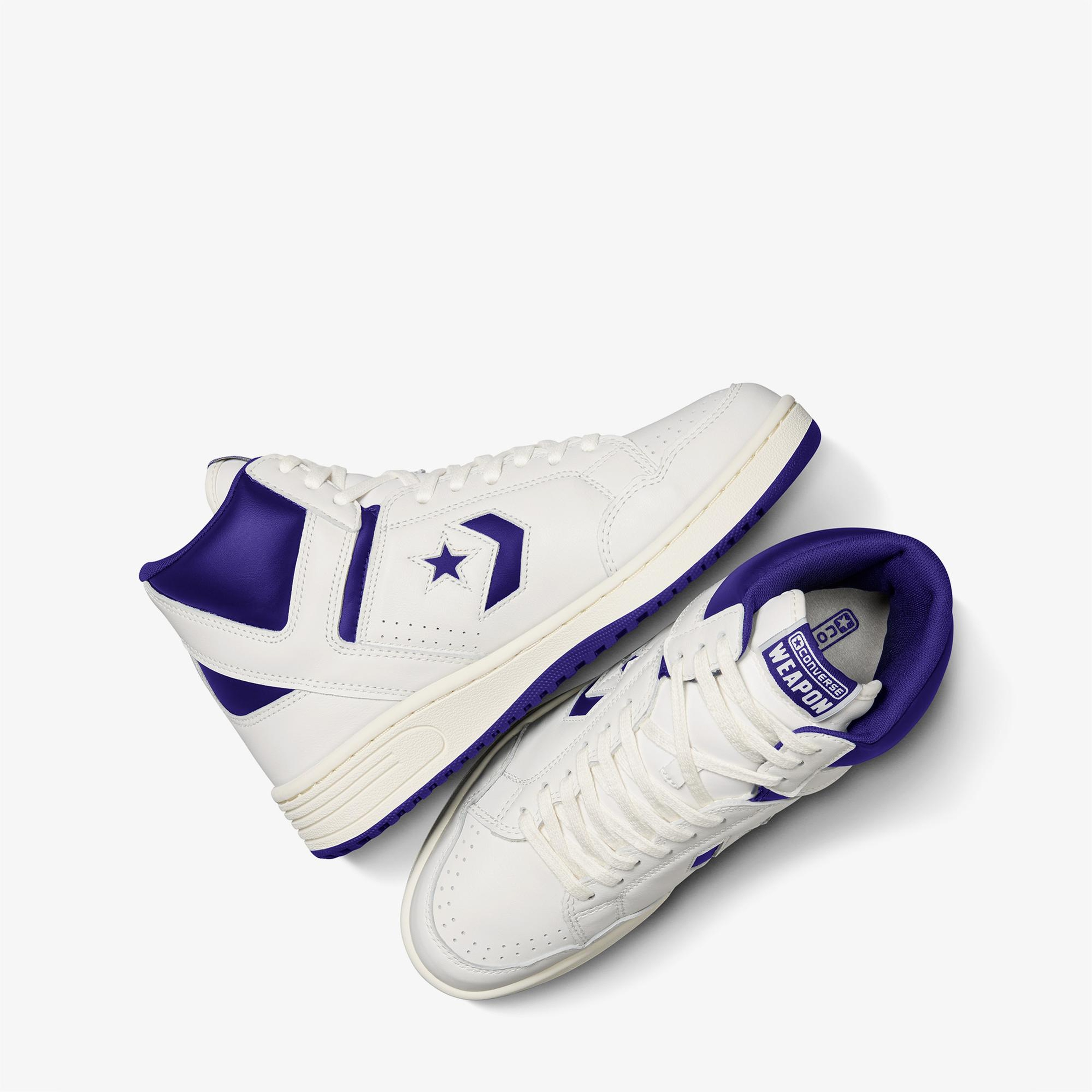 Converse Weapon Unisex Krem Deri Sneaker