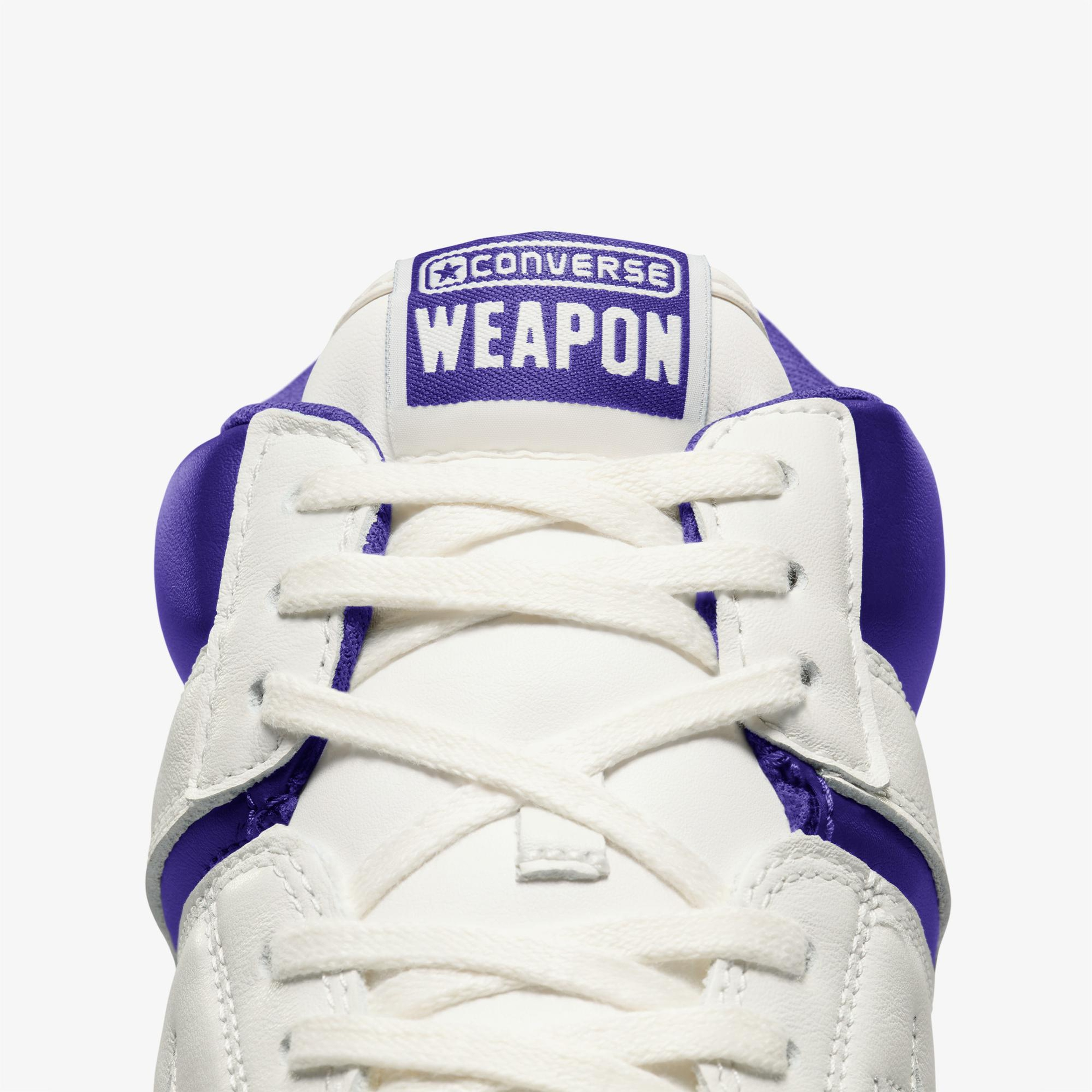 Converse Weapon Unisex Krem Deri Sneaker