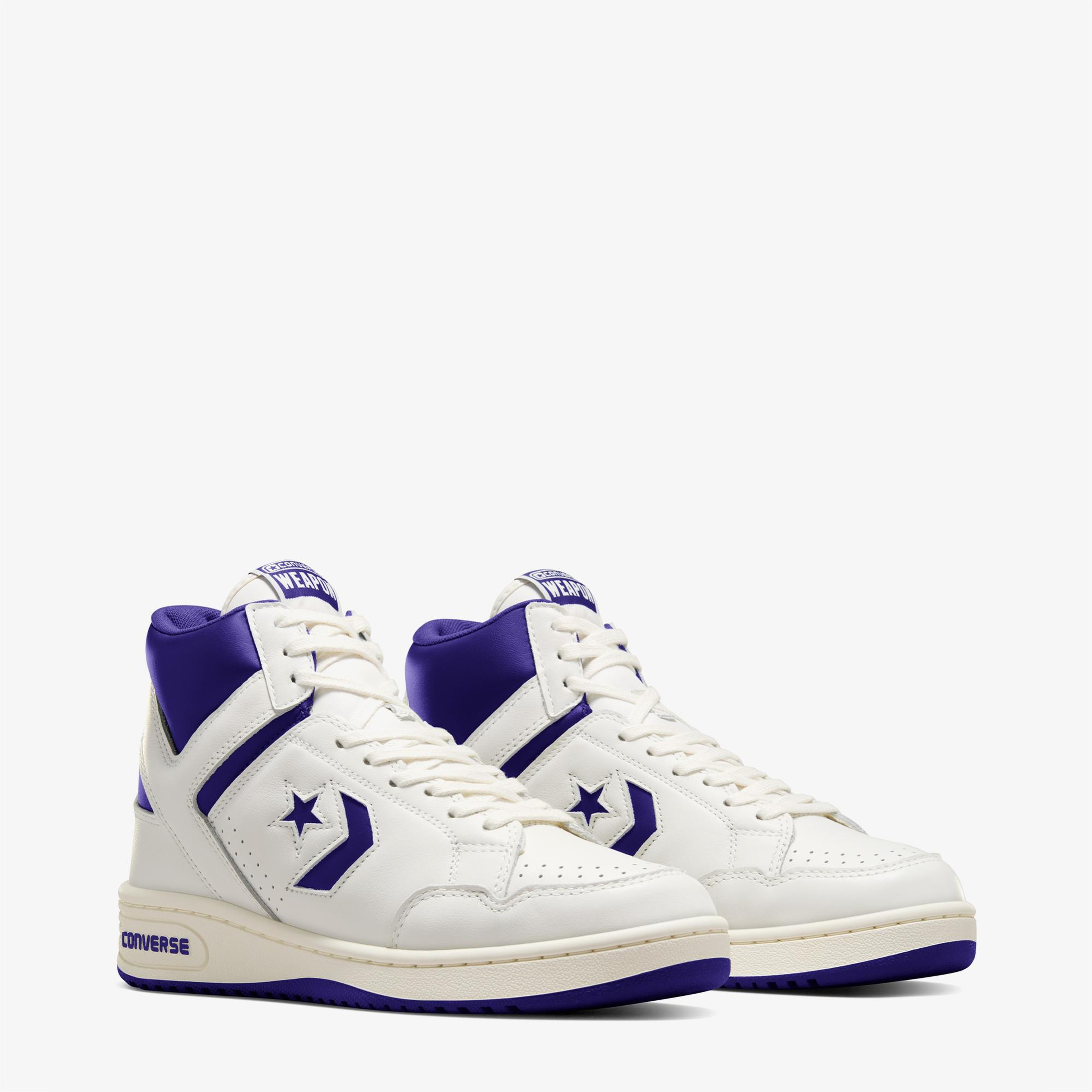 Converse Weapon Unisex Krem Deri Sneaker