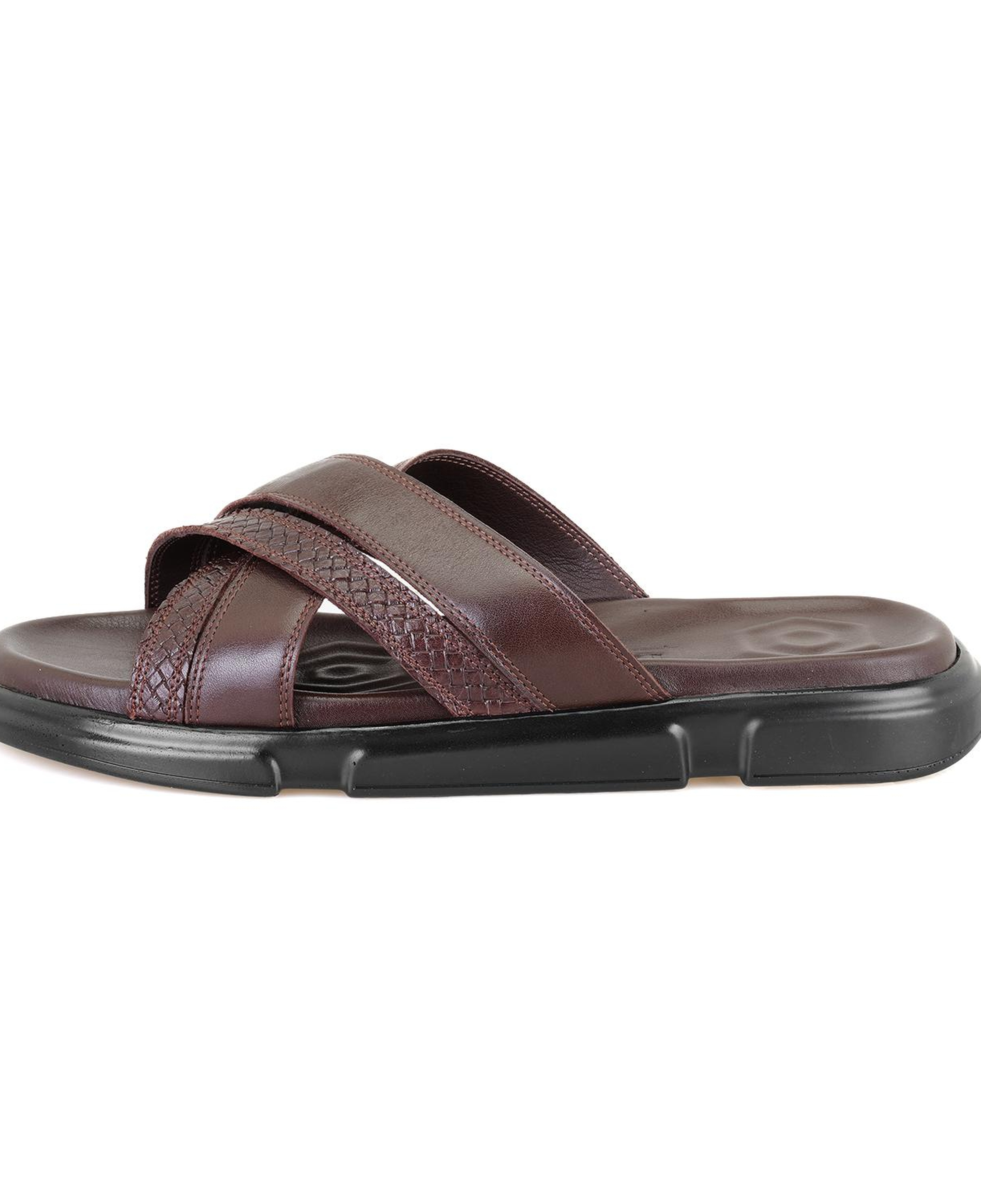 Samuel Kahve Erkek Deri Terlik