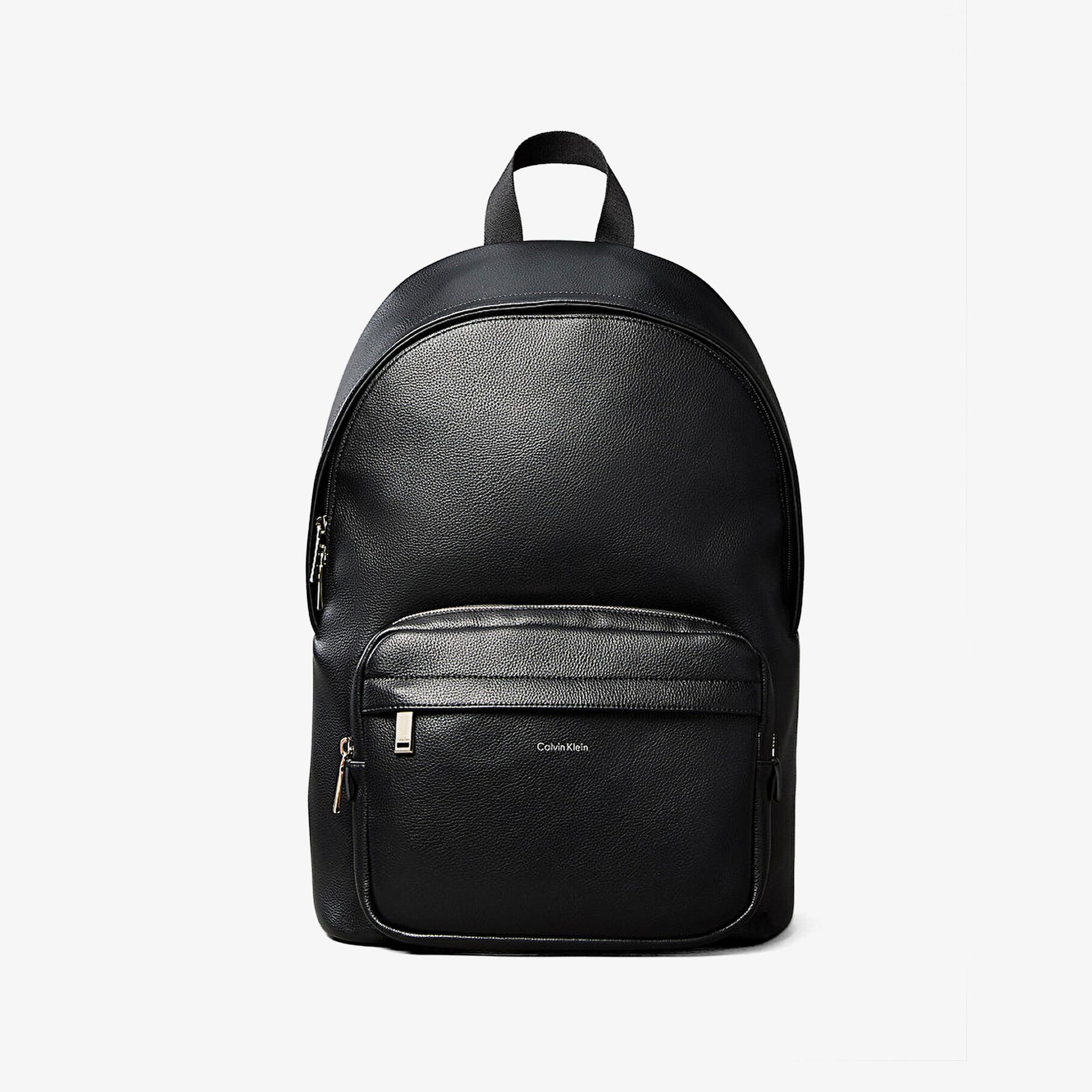Calvin Klein Raised Round Erkek Siyah Sırt Çantası