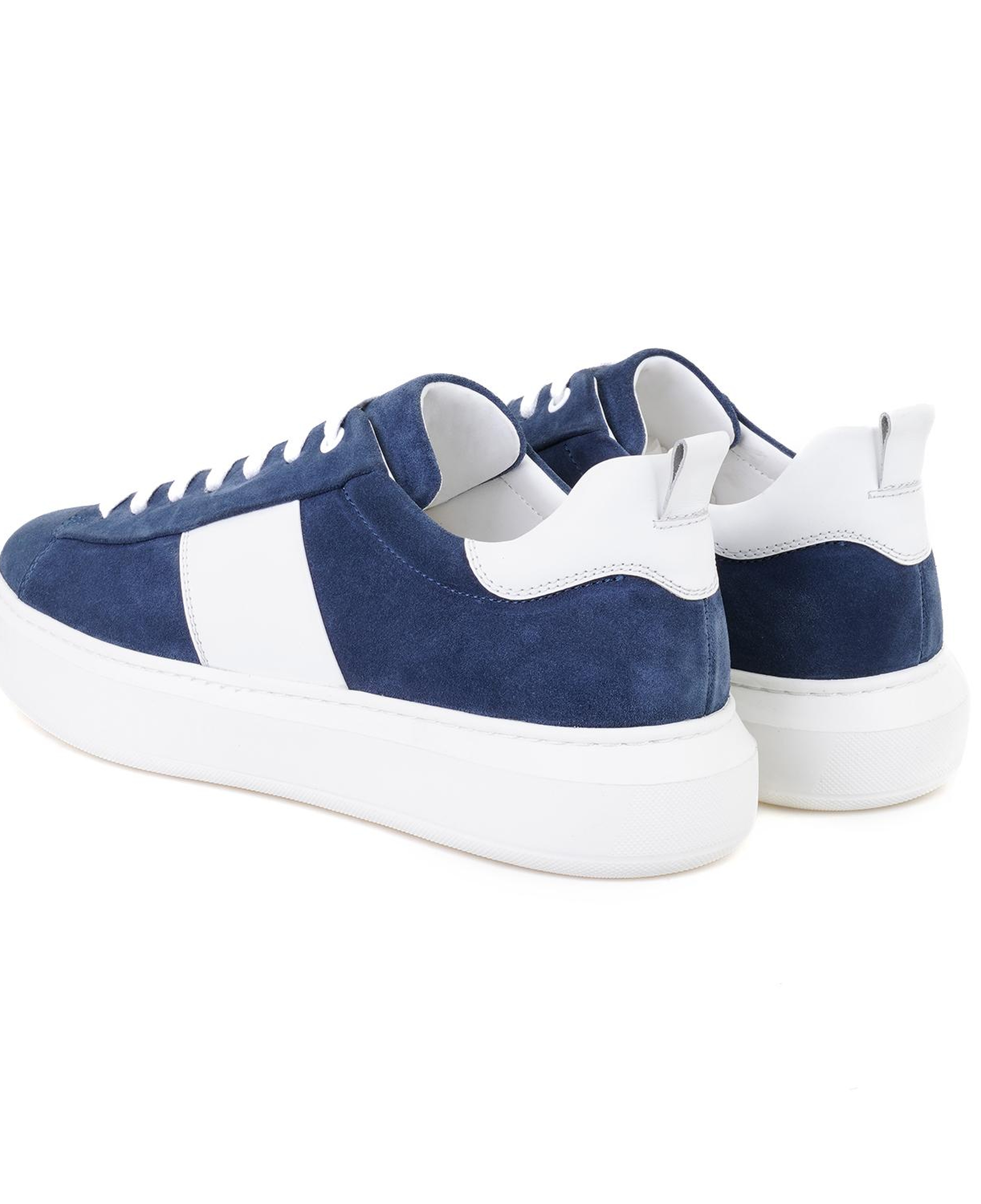 Stew Mavi Erkek Deri Spor Ayakkabı