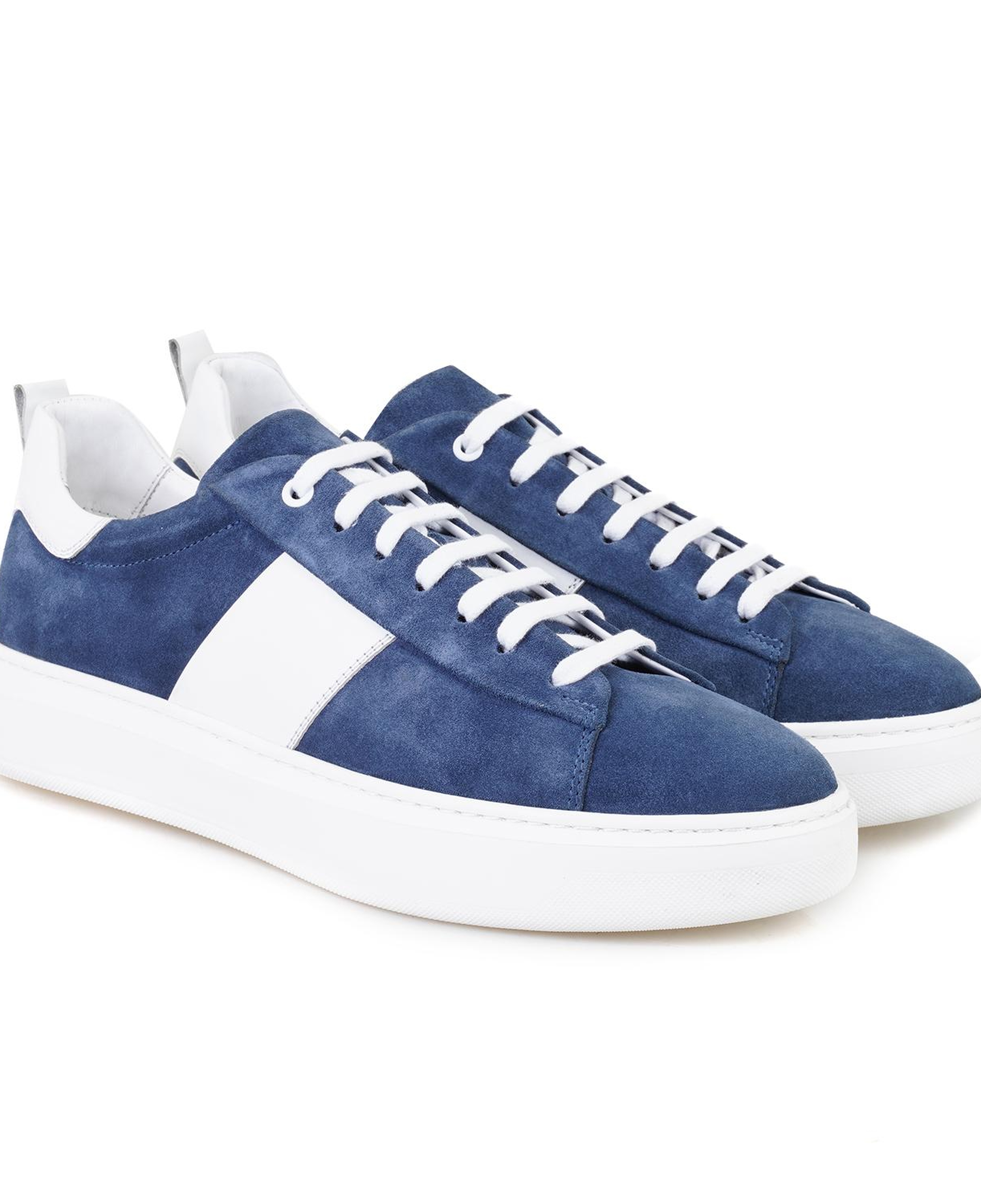 Stew Mavi Erkek Deri Spor Ayakkabı