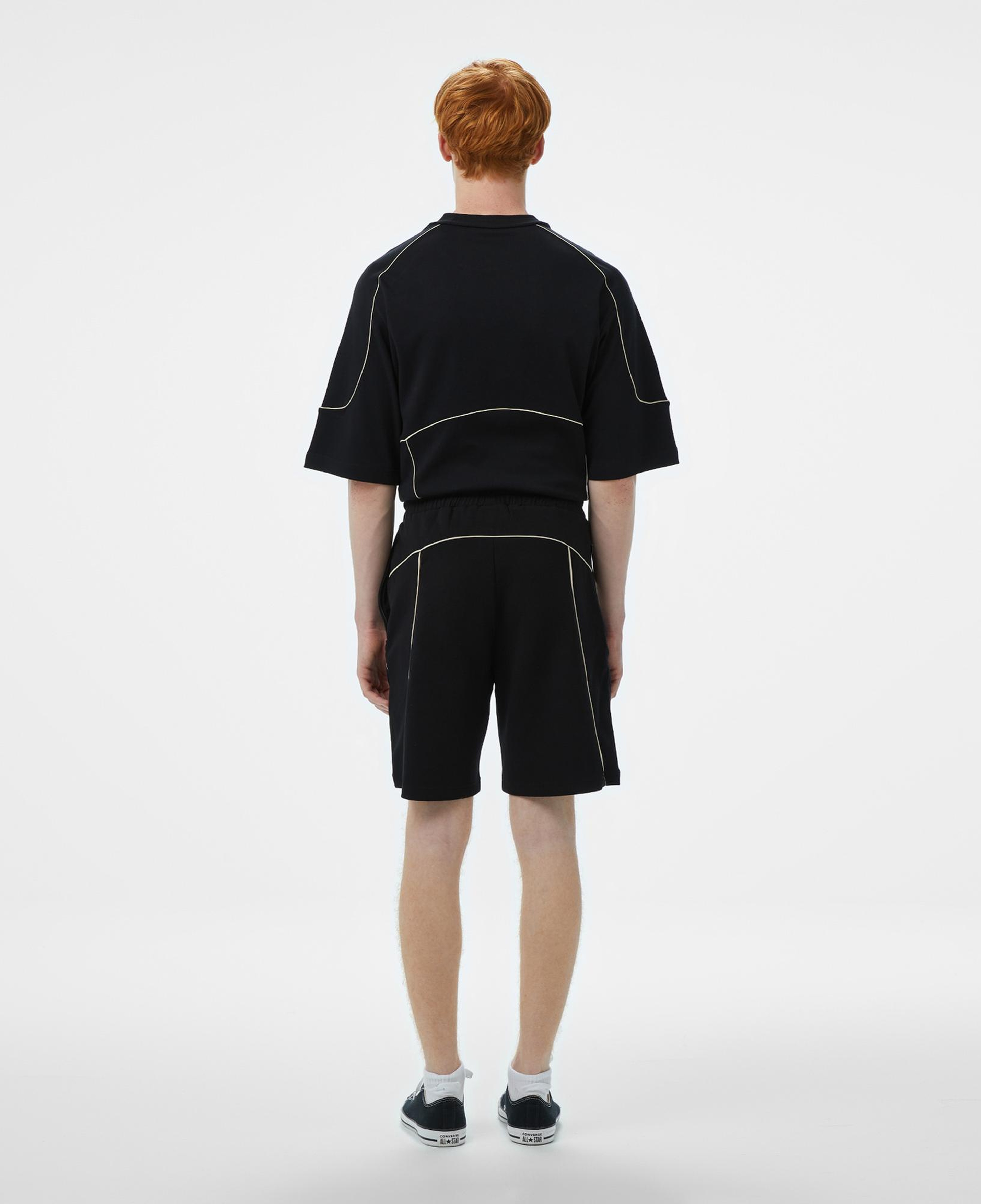 Converse Star Chevron Baskılı Erkek Oversize Fit Siyah Şort
